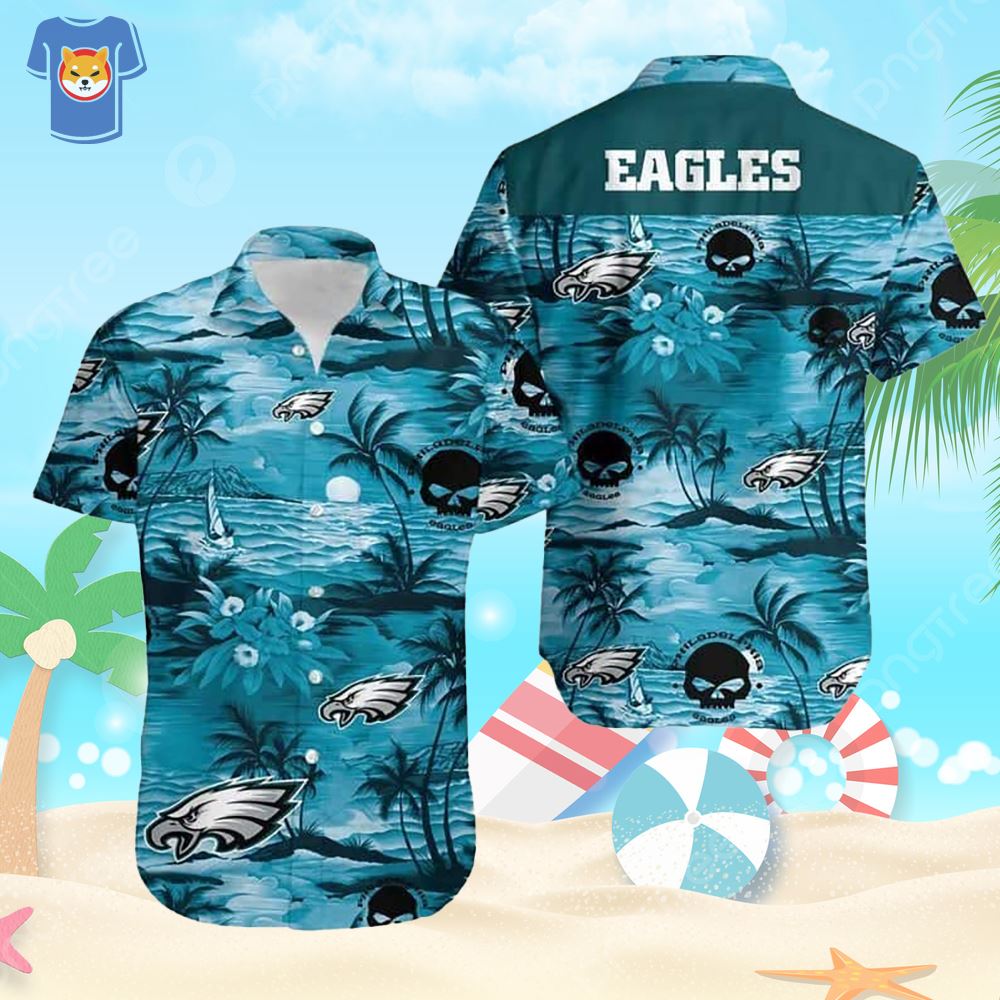 Nfl Philadelphia Eagles Hawaiian Shirt Gift For Football Fans