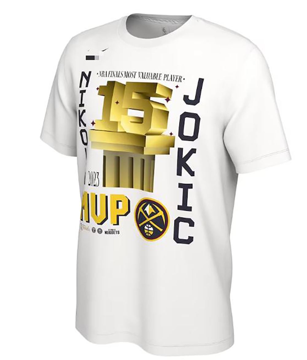 Nba Finals MVP Nikola Jokic Denver Nuggets Champion Shirt, Jokic Mvp 2023 T- Shirt - Family Gift Ideas That Everyone Will Enjoy