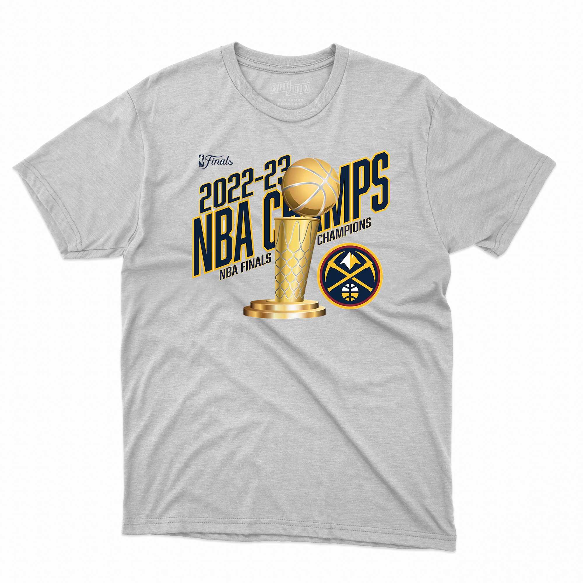 2023 Nba Finals Champions Denver Nuggets Floater Trophy T-shirt