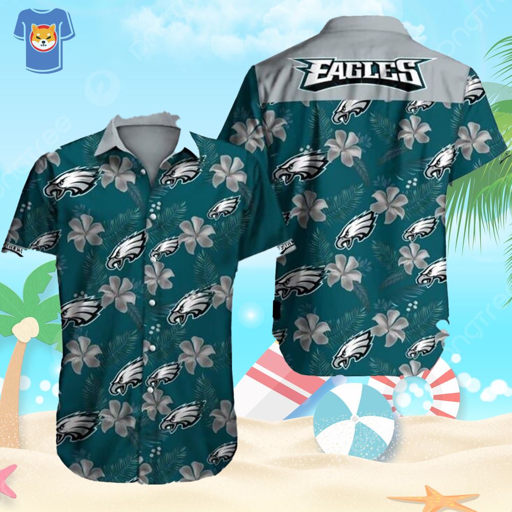 Philadelphia Eagles Nfl Habicus And Island Special Design Hawaiian Shirt  Gift For Fans - YesItCustom