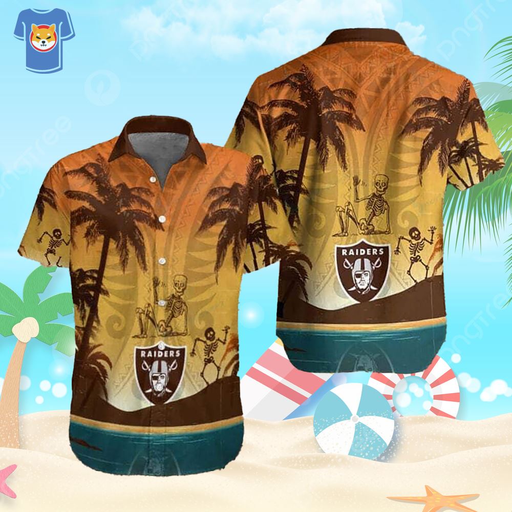 Las Vegas Raiders Hawaiian Shirt Beach Gift For Football Fans - Shibtee  Clothing