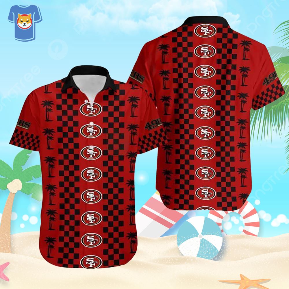 Rugby Helmet Nfl San Francisco 49ers Hawaiian Shirt For Football Fans -  Shibtee Clothing