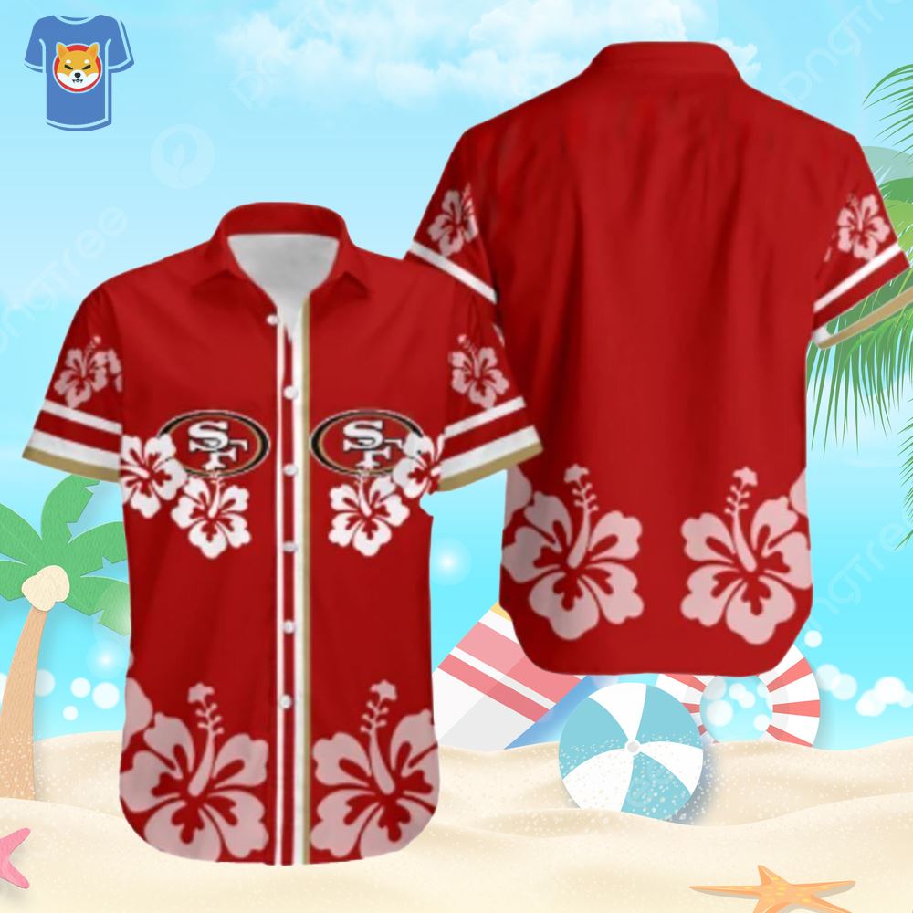 Vintage Nfl San Francisco 49ers Hawaiian Shirt Summer Beach Gift - Shibtee  Clothing