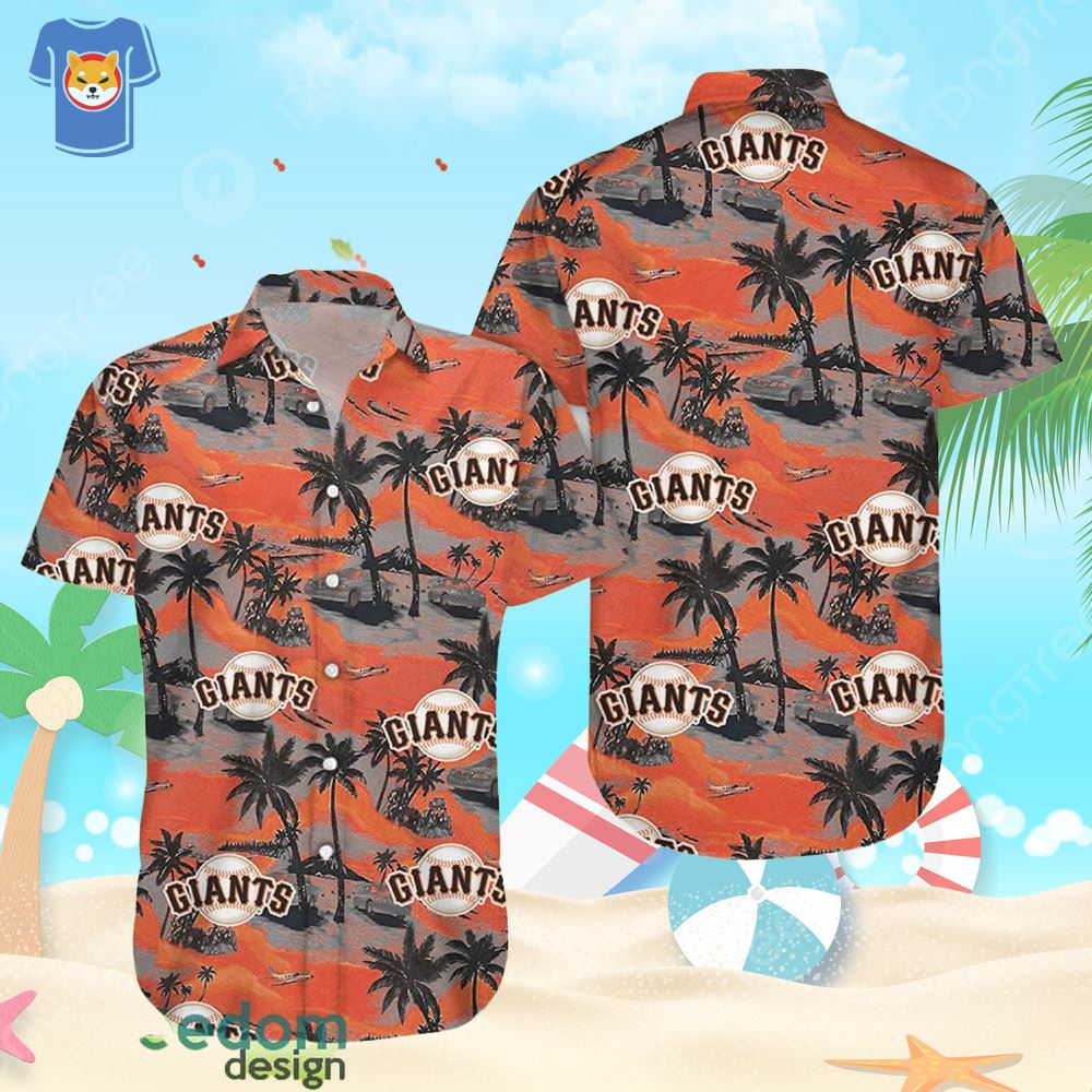 San Francisco Giants MLB Hawaiian Shirt Warm Breezes Aloha Shirt