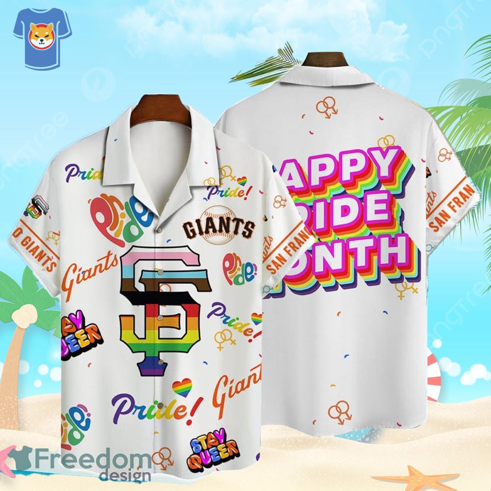 San Francisco Giants Mlb Happy Pride Month Hawaiian Shirt For Real Fans -  Shibtee Clothing