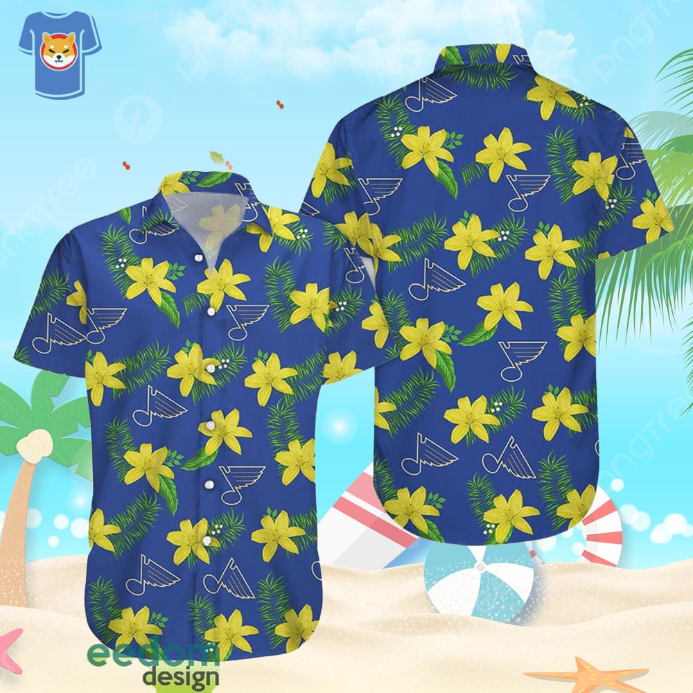 Island Blues Mens Hawaiian Shirt & Shorts Set