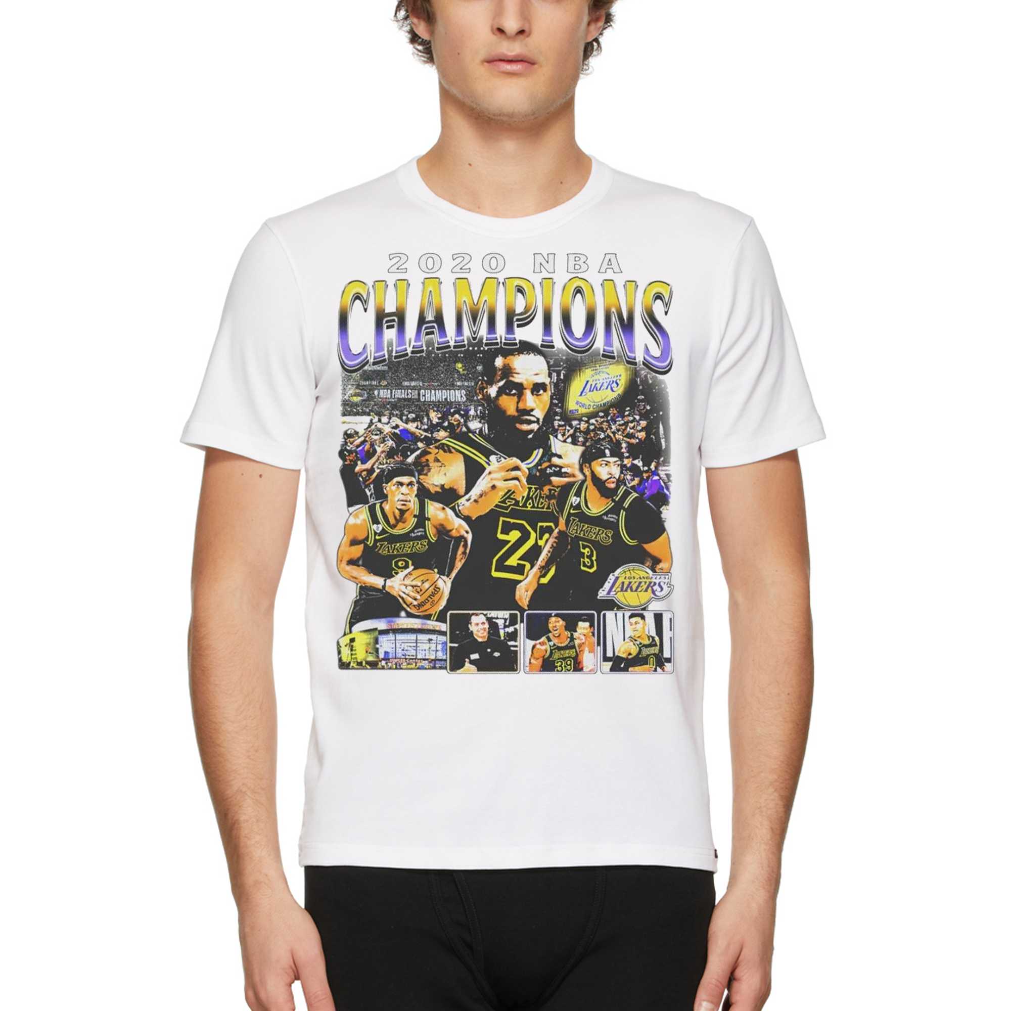 2020 Nba Champions Los Angeles Lakers Basketball Players Shirt