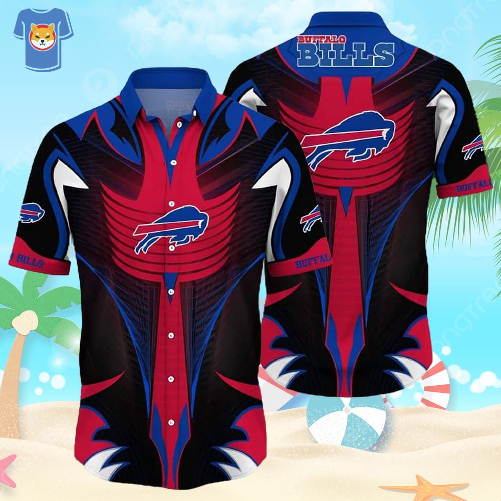 Buffalo Bills Hawaiian Shirt Beach Gift For Football Players