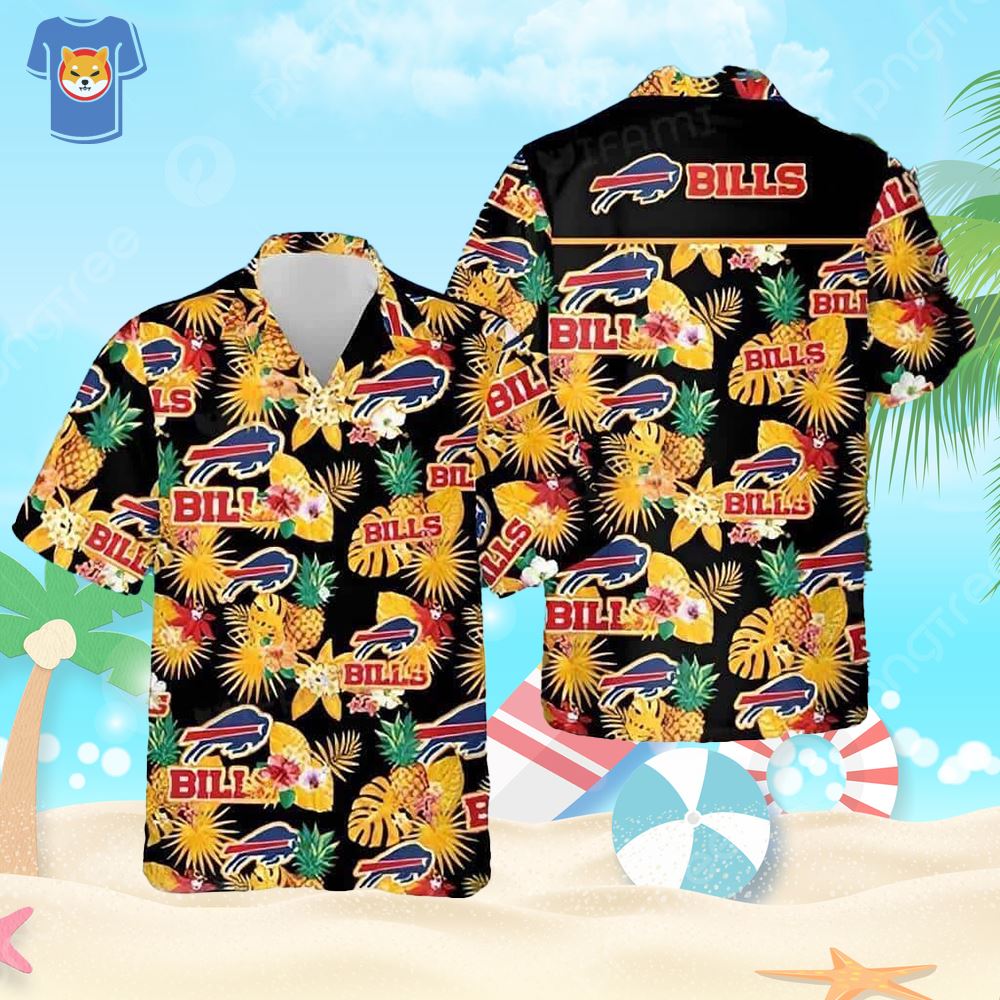 NFL Buffalo Bills Aloha Tropical Hawaiian Shirt