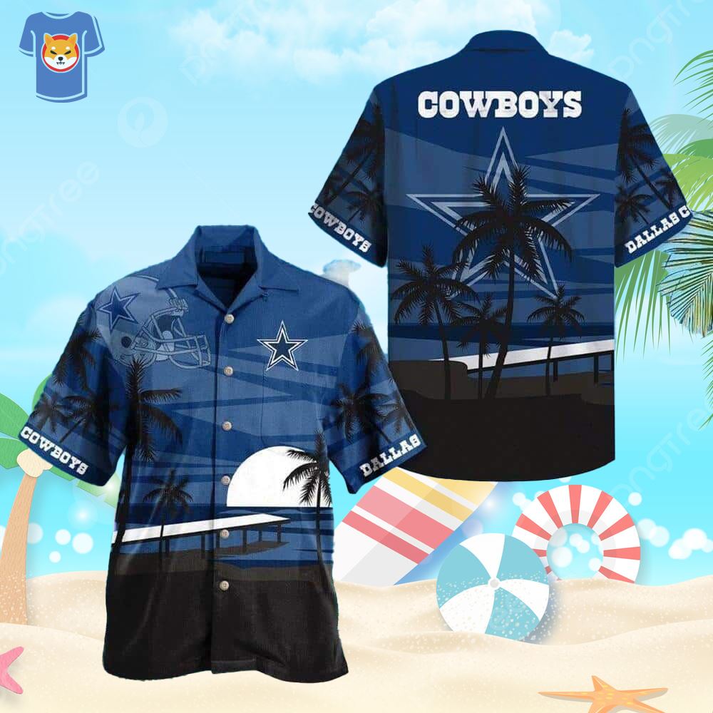 Dallas Cowboys Hawaiian Shirt Gift For Summer Holiday - Shibtee Clothing