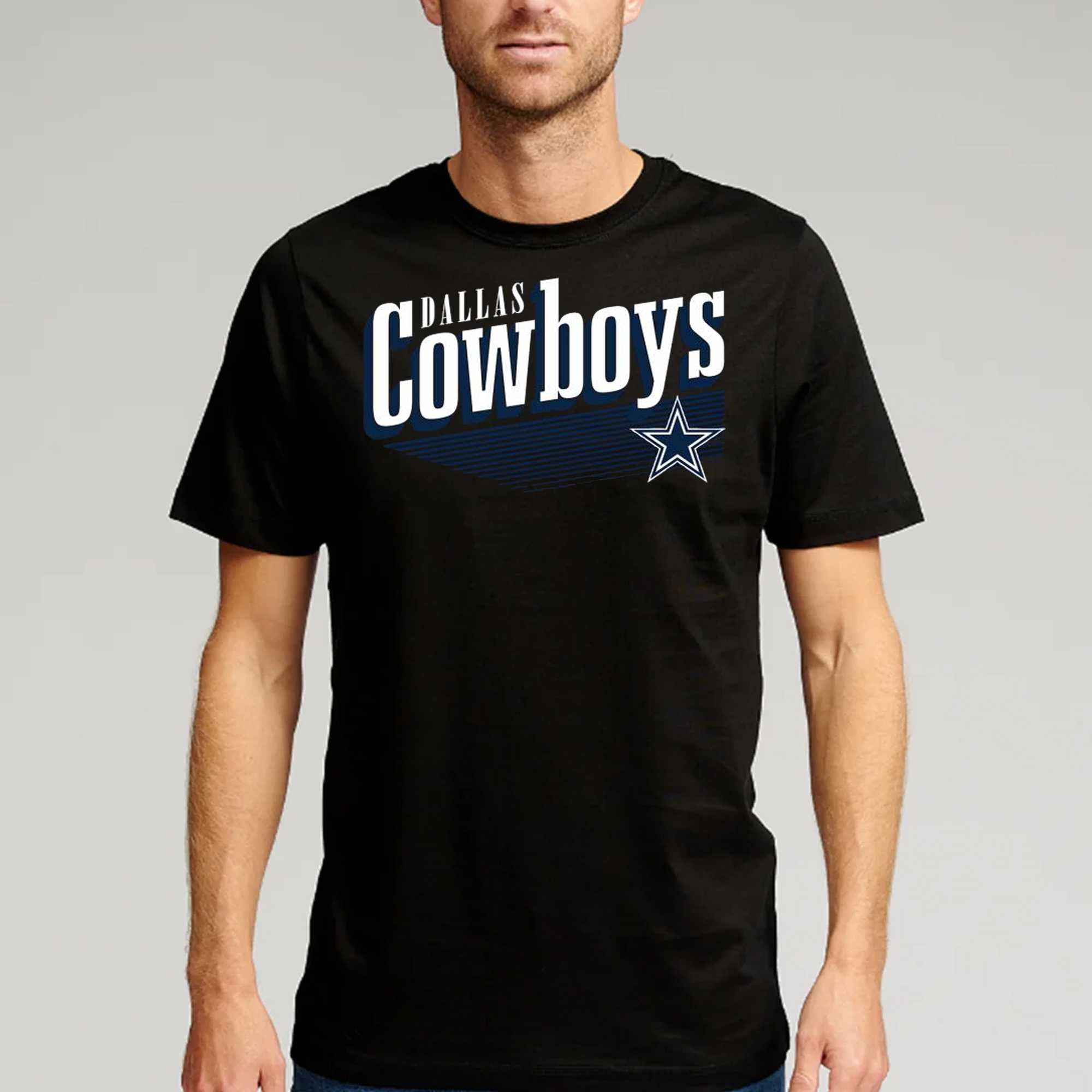 black dallas cowboys t shirt