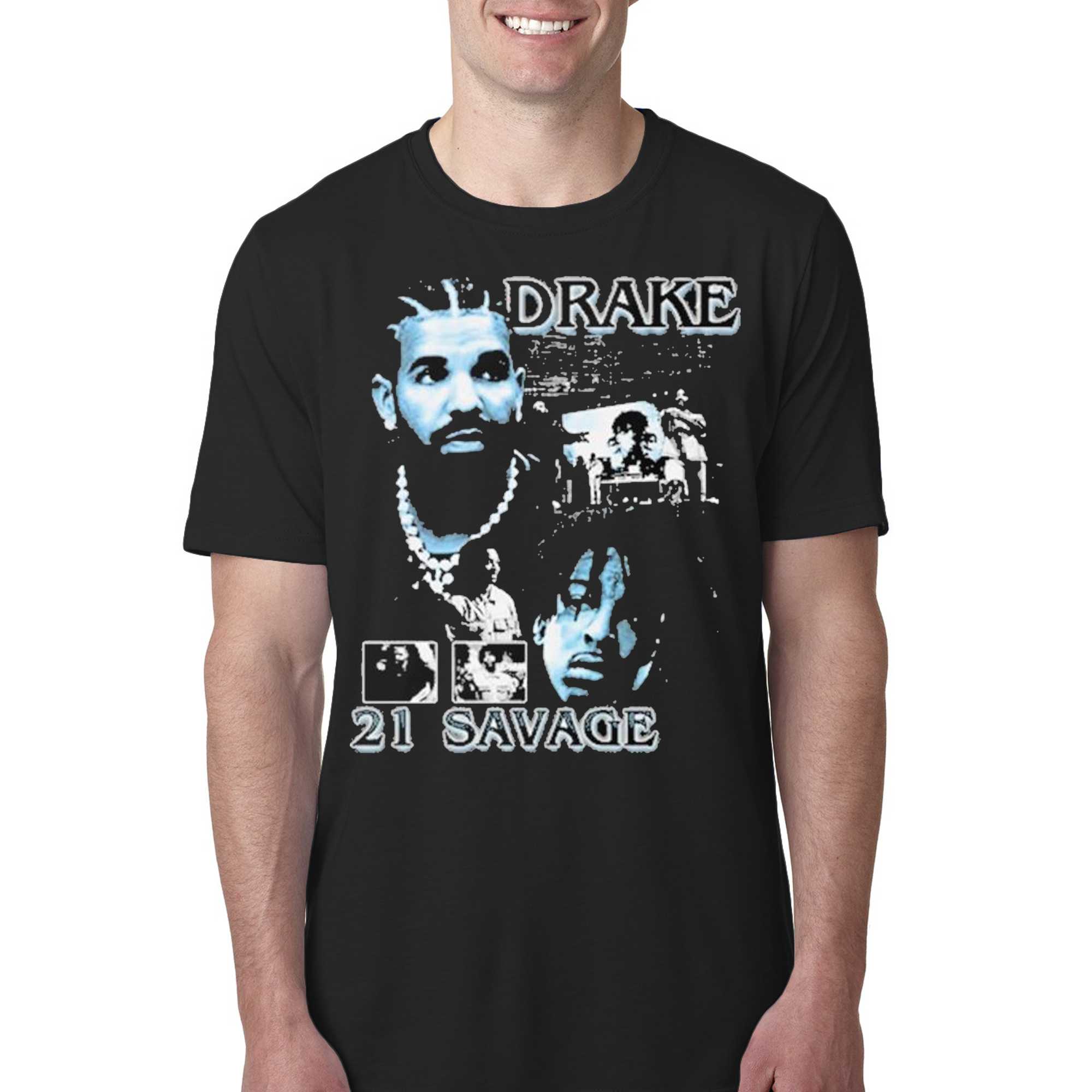 Drake 21 Savage City Lights T-shirt - Clothing