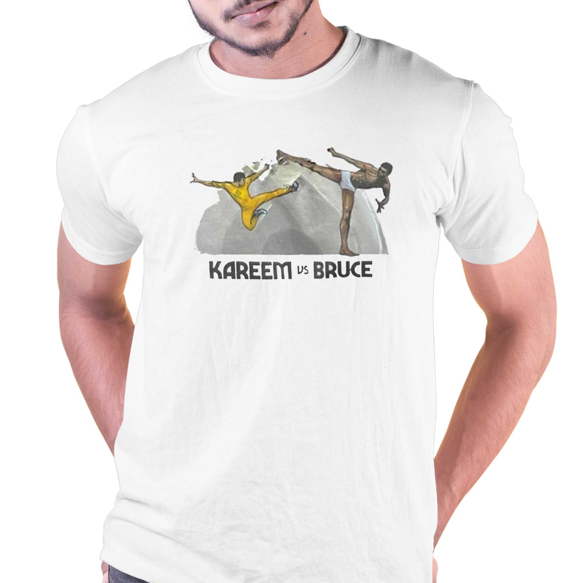 Kareem Abdul-Jabbar Kareem vs. Bruce Circle shirt, hoodie, sweater, long  sleeve and tank top
