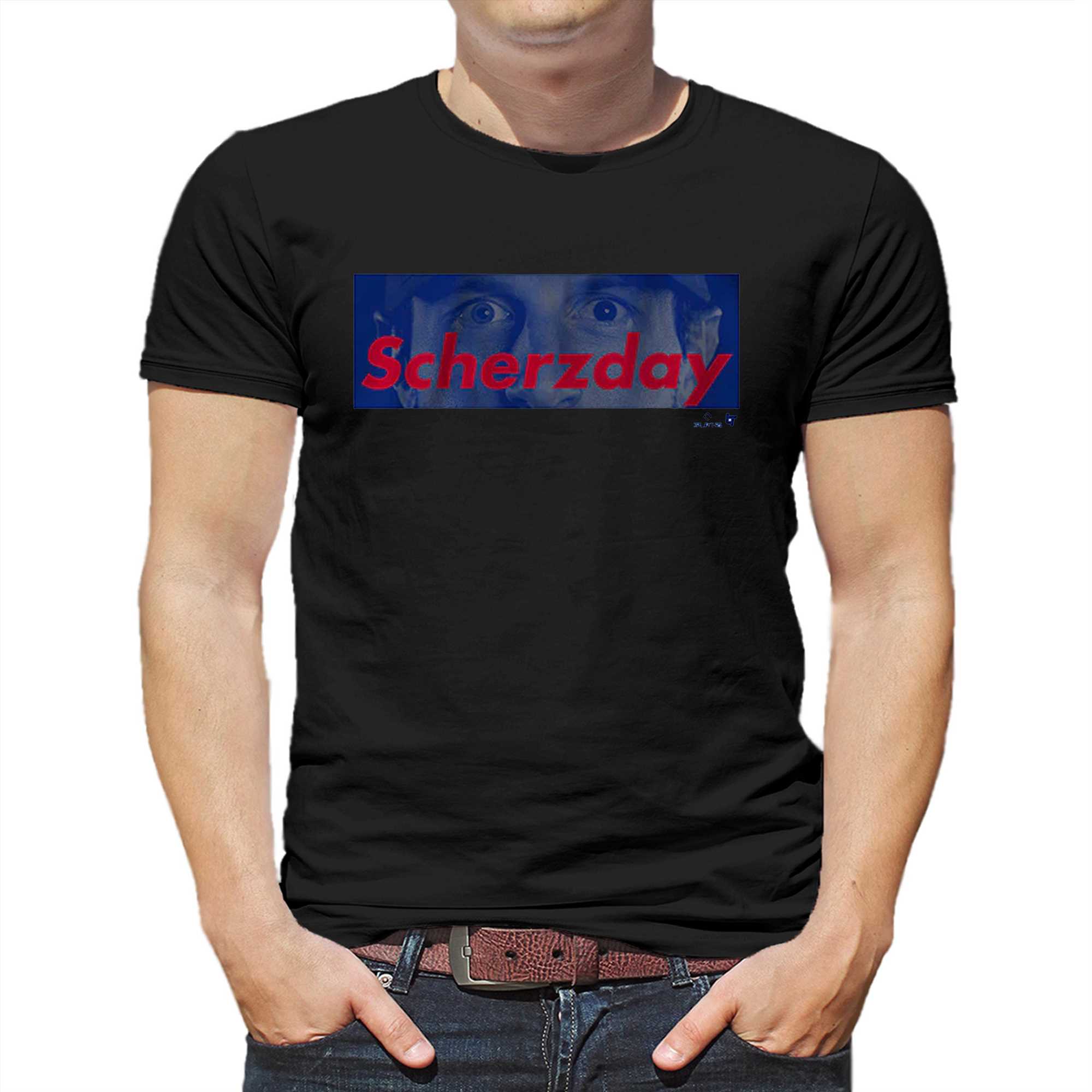 Max Scherzer Scherzday Texas Shirt - Teeducks