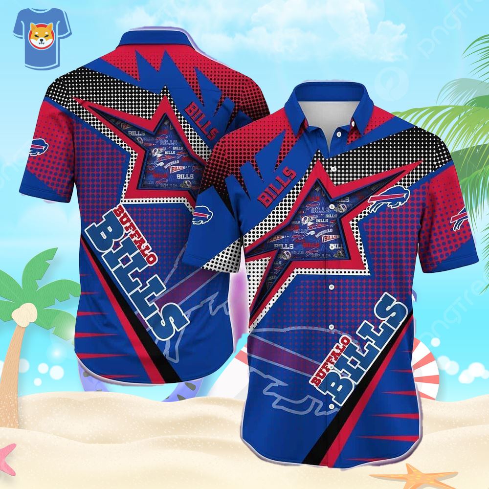 Nfl Buffalo Bills Hawaiian Shirt Beach Gift For Dad - Shibtee Clothing