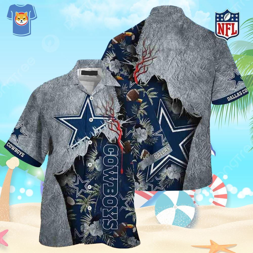 NFL Dallas Cowboys Hawaiian Shirt Football Gift For Best Friend, NFL  Hawaiian Shirt