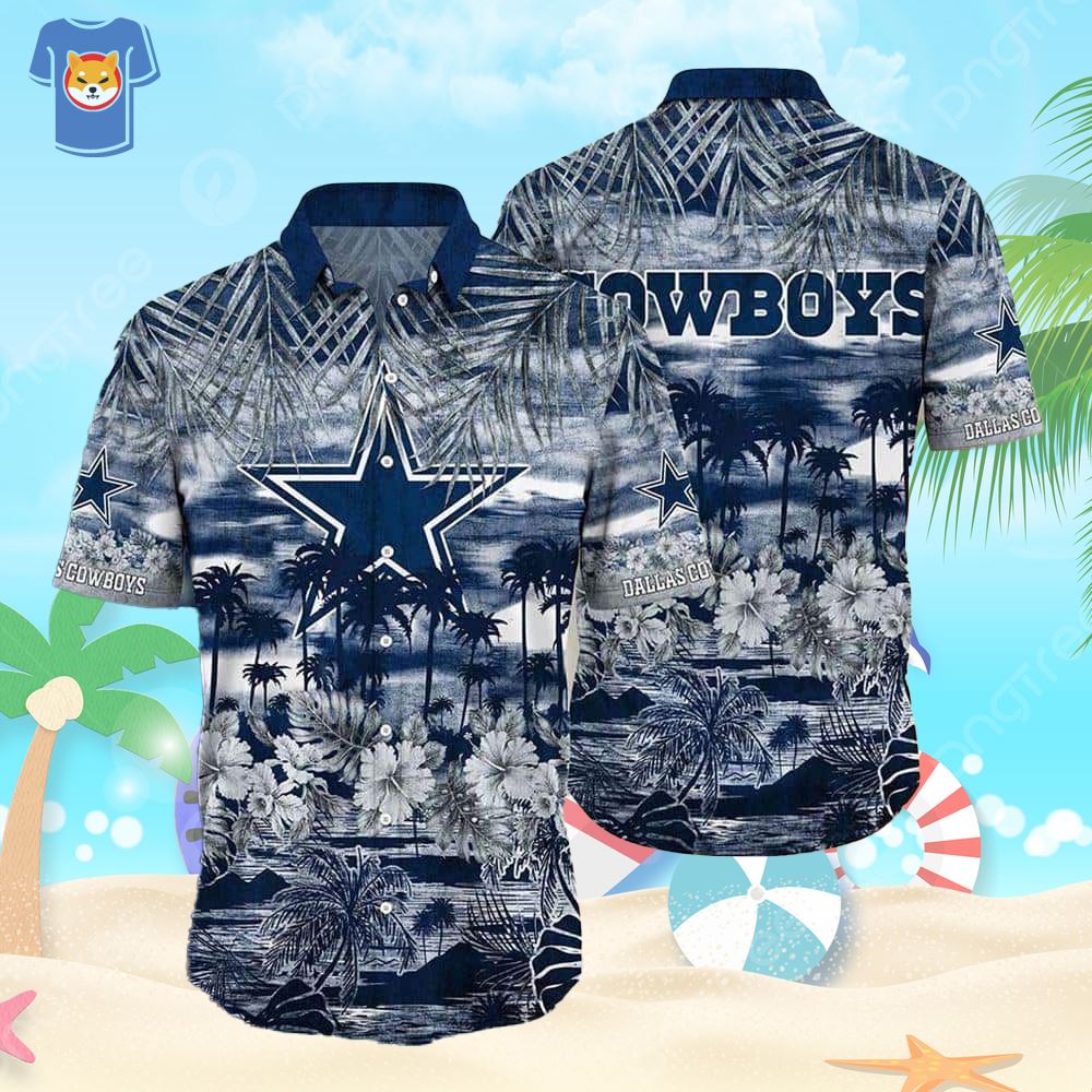 Nfl Dallas Cowboys Hawaiian Shirt Summer Gift For Friends - Shibtee Clothing