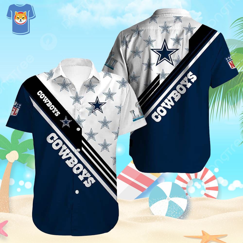 Dallas Cowboys Hawaiian Shirt Beach Gift For Sport Lovers - Shibtee Clothing