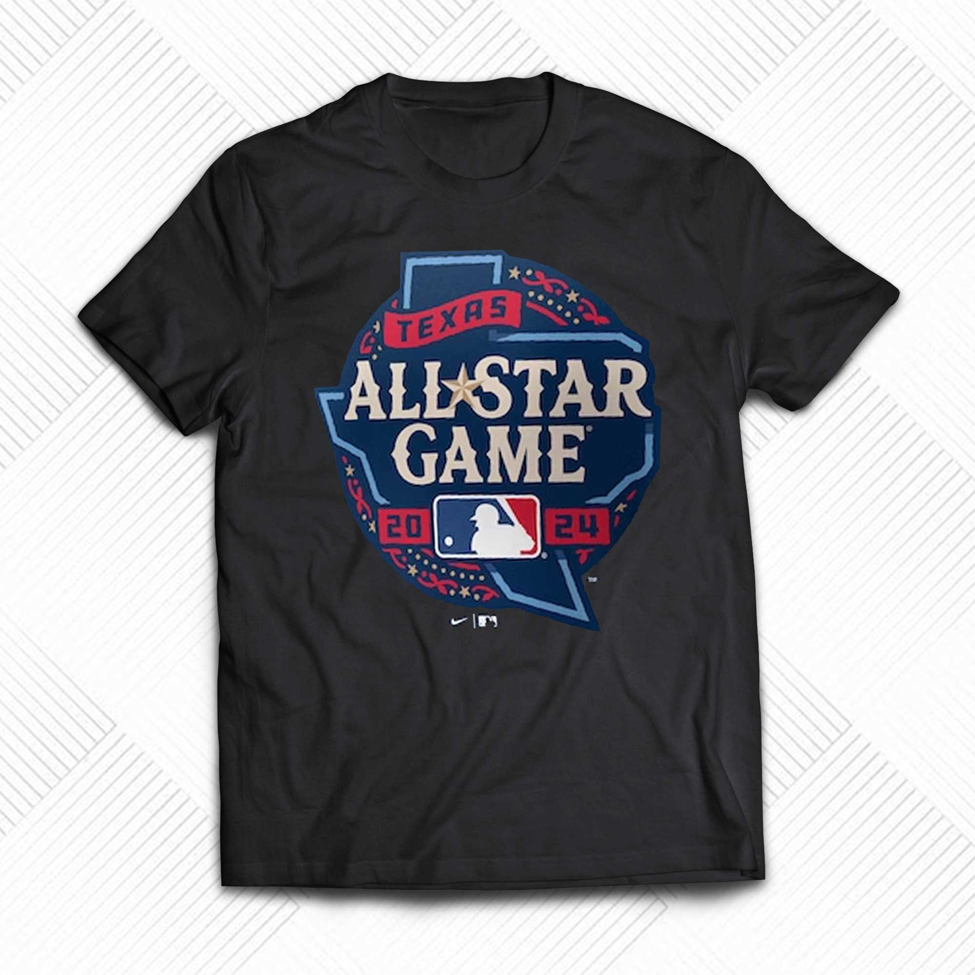 Men's Nike Navy 2024 MLB All-Star Game Logo T-Shirt