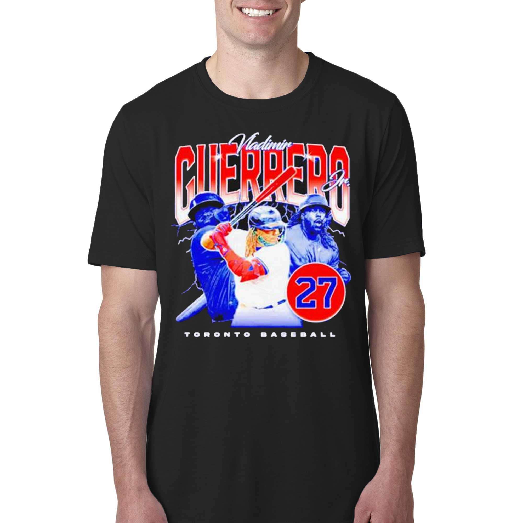 Official Toronto Baseball Vladimir Guerrero Jr Lightning T-shirt - Shibtee  Clothing