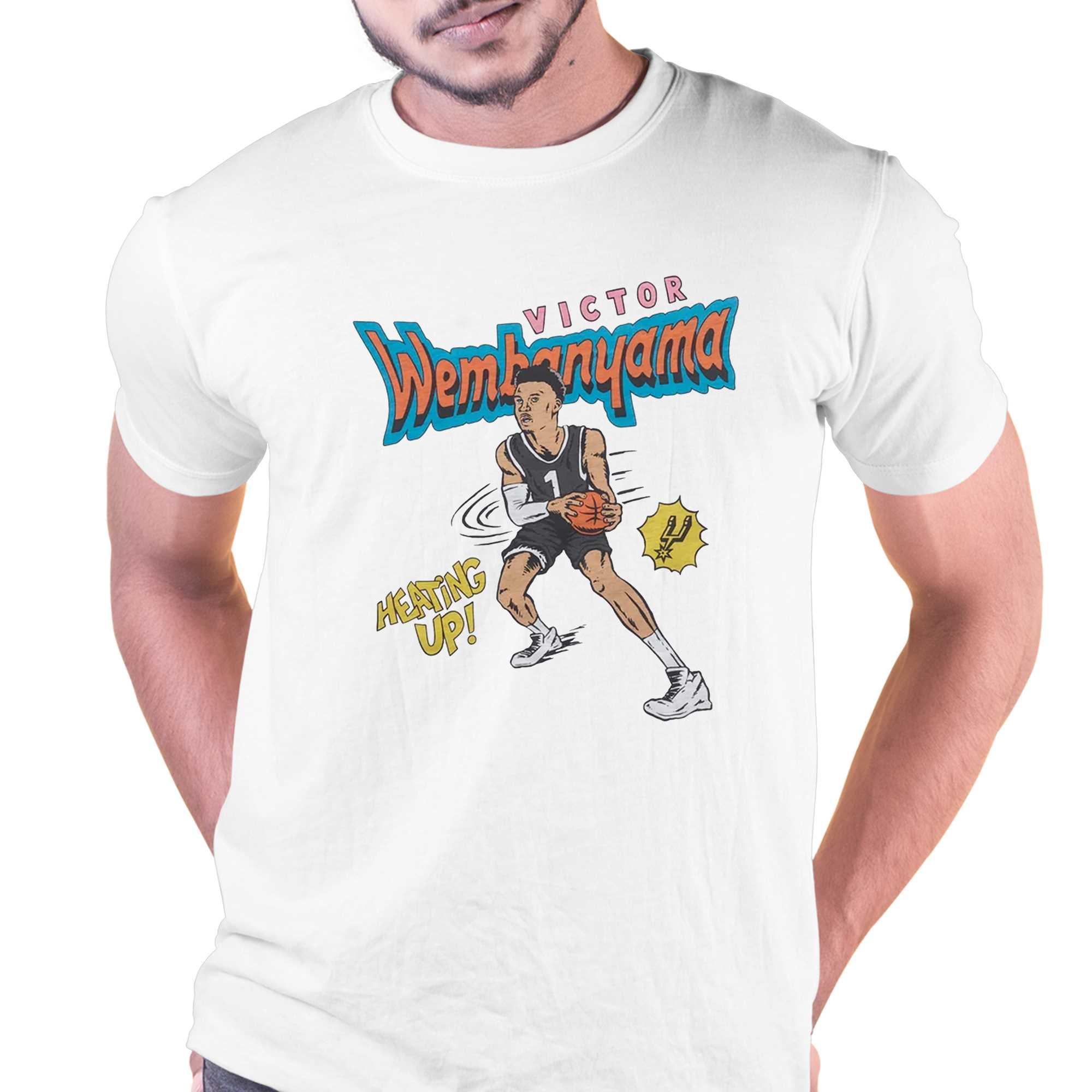 San Antonio Spurs Comic Victor Wembanyama Shirt - Shibtee