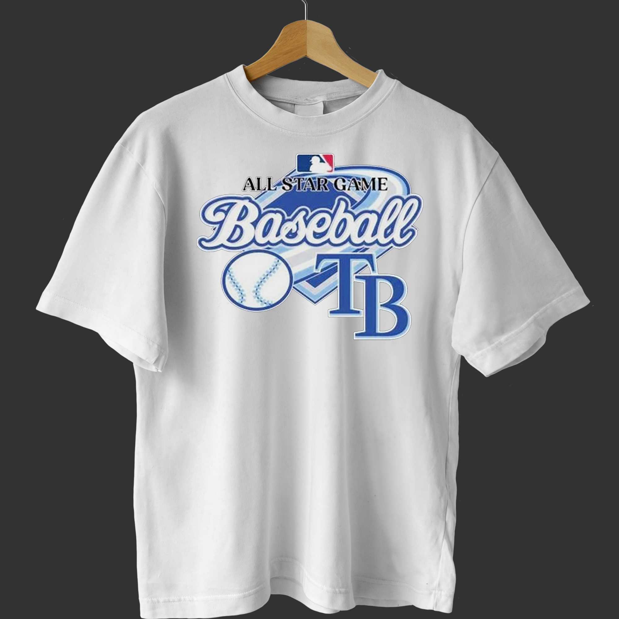 Tampa Bay Rays All Star Game Baseball Logo 2023 Shirt - Shibtee Clothing