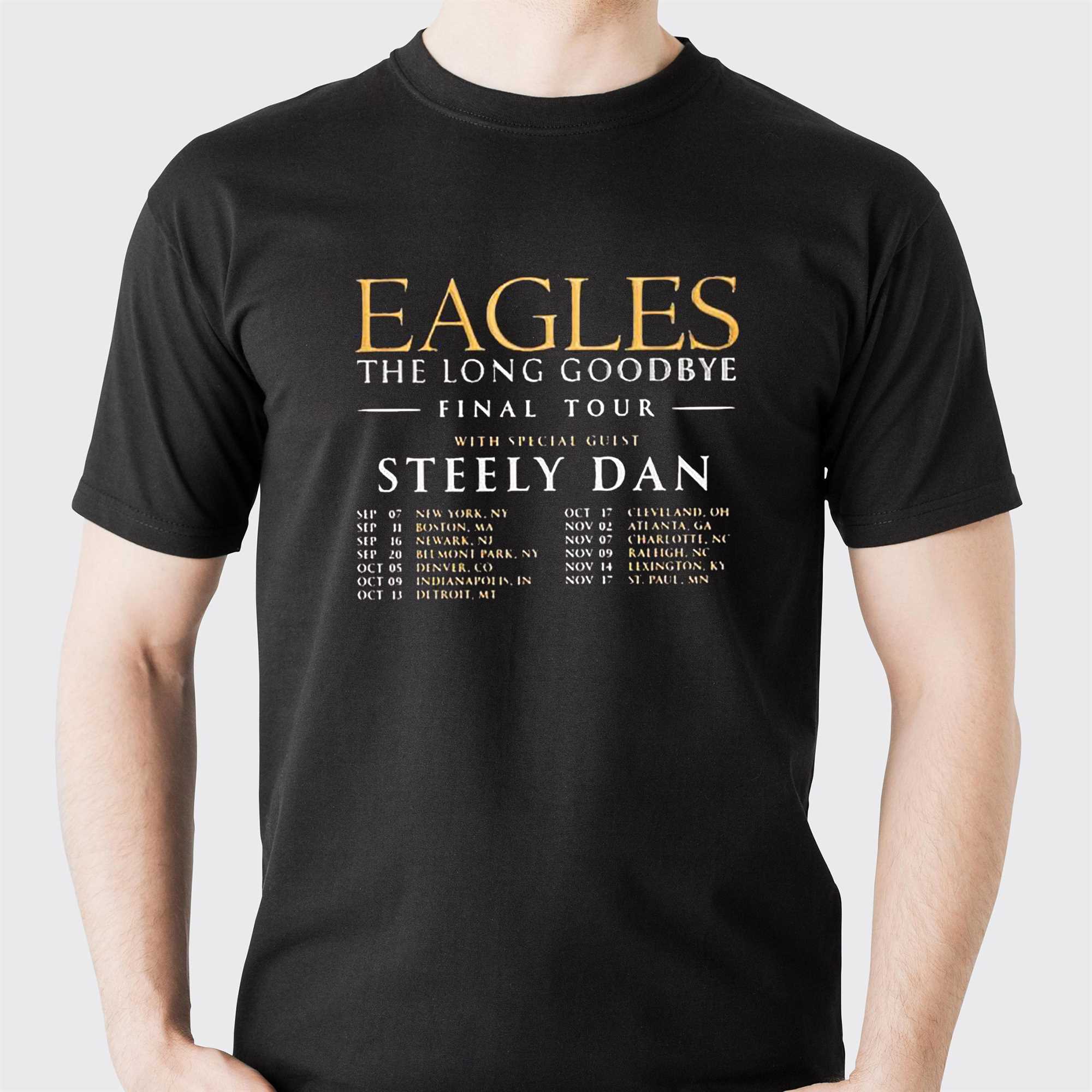 The Eagles Shirt The Long Goodbye Final Tour 2023 T-Shirt The