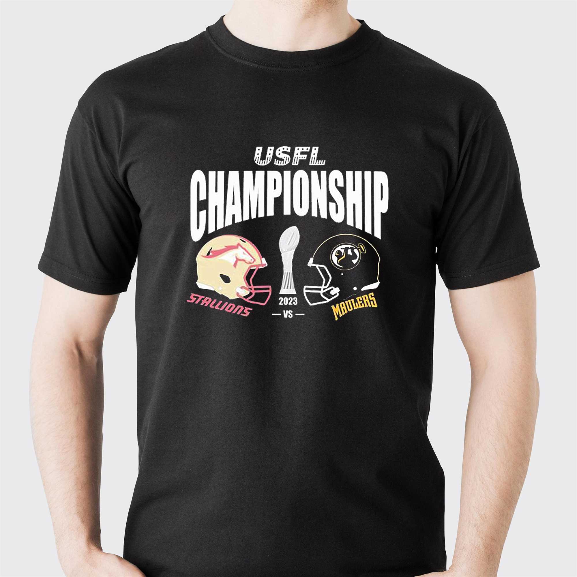 Usfl Championship 2023 Birmingham Stallions Vs Pittsburgh Maulers Match-up  T-shirt - Shibtee Clothing