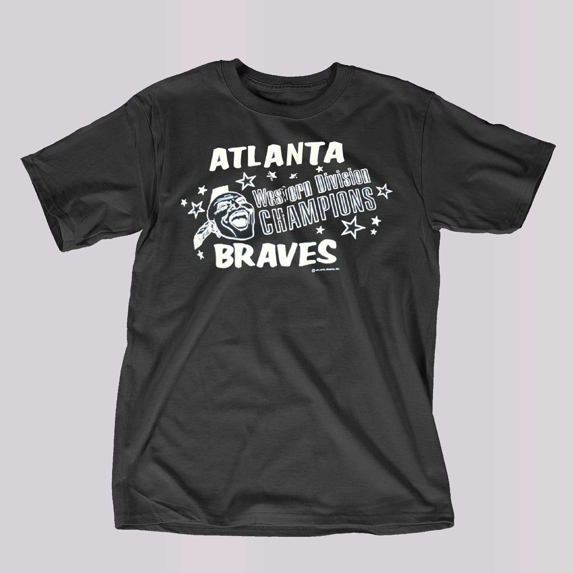 atlanta braves champion shirts