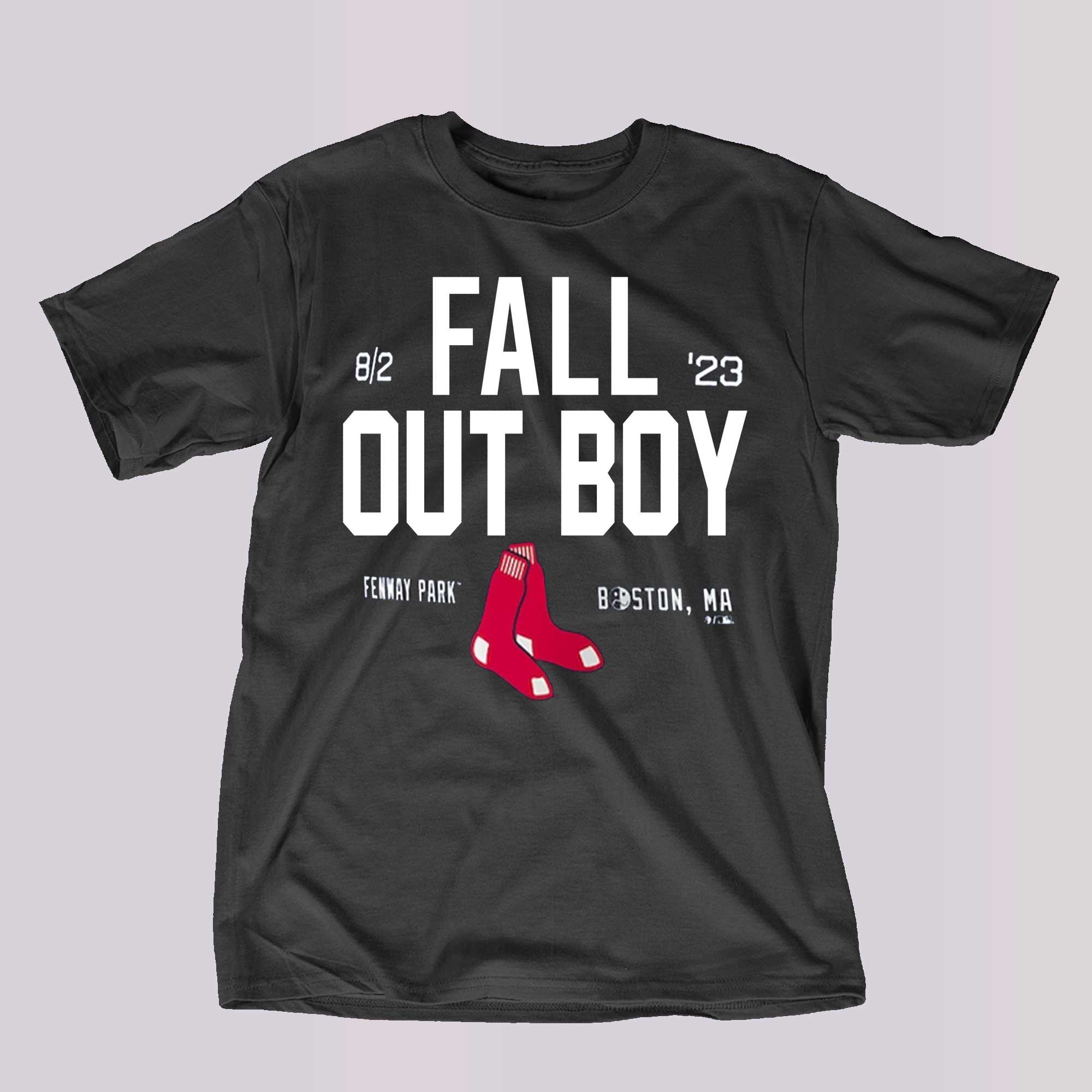 Boston Red Sox Fall Out Boy Shirt - Shibtee Clothing