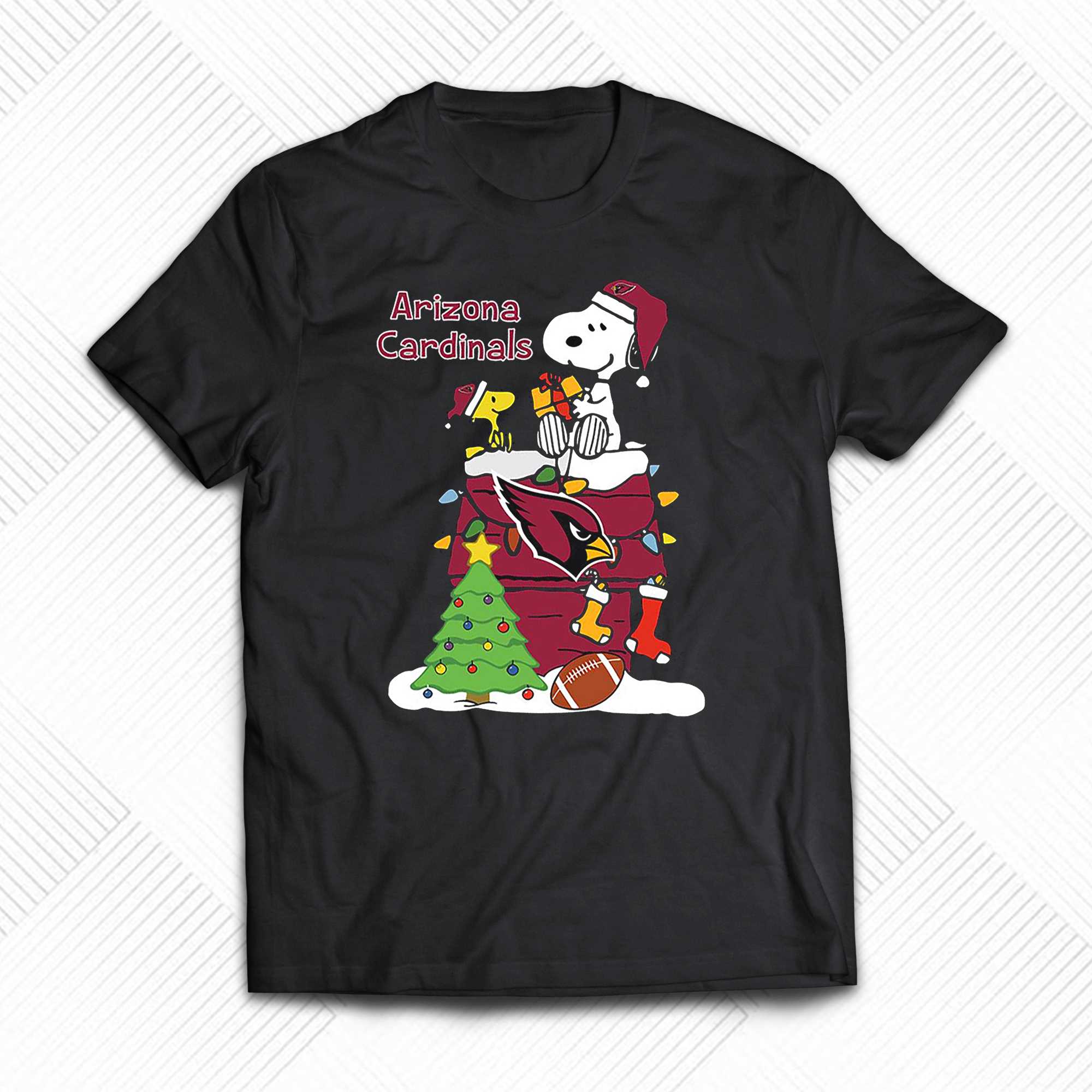 Christmas Snoopy Arizona Cardinals Shirt - Shibtee Clothing