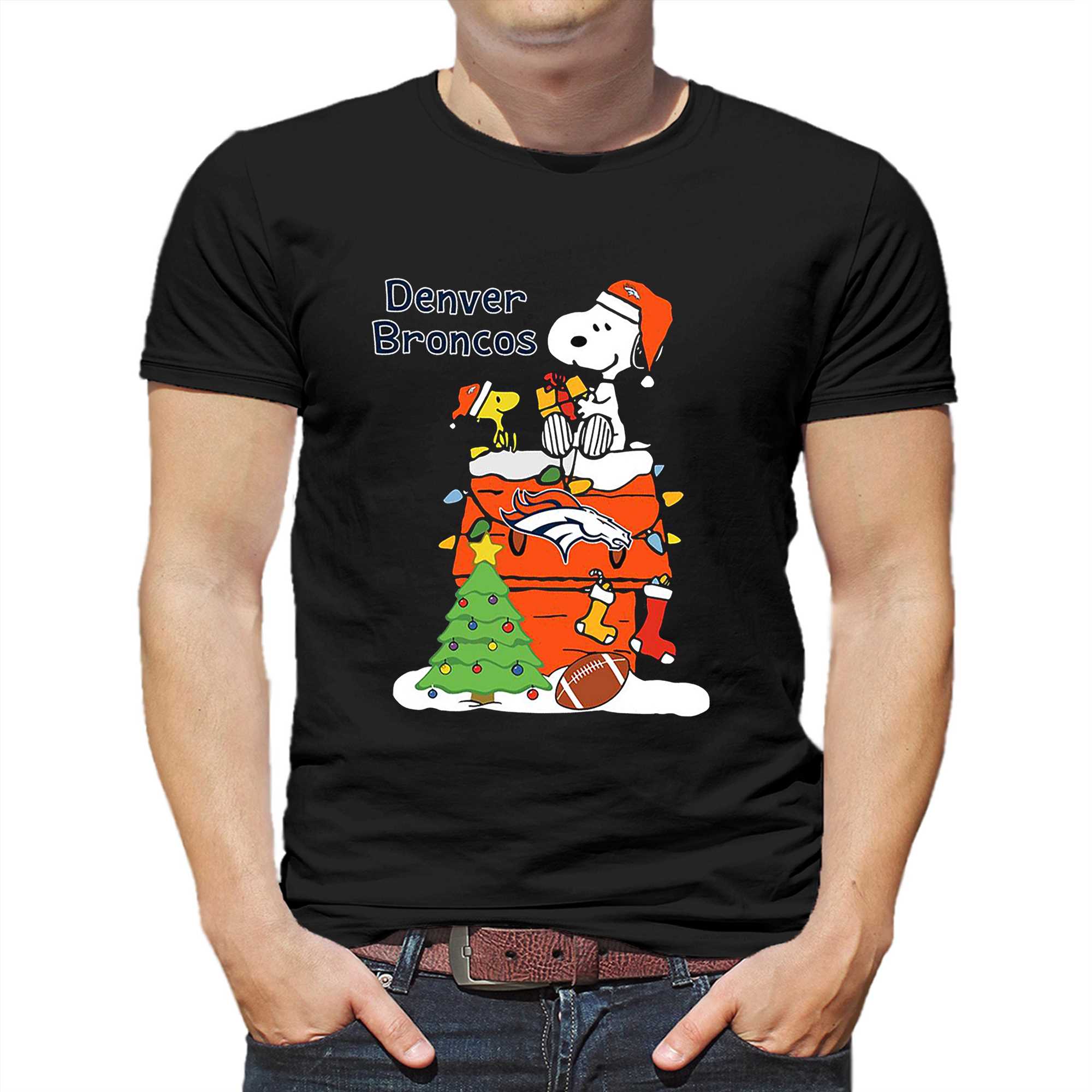 Christmas Snoopy Denver Broncos Shirt, hoodie, sweater and long sleeve