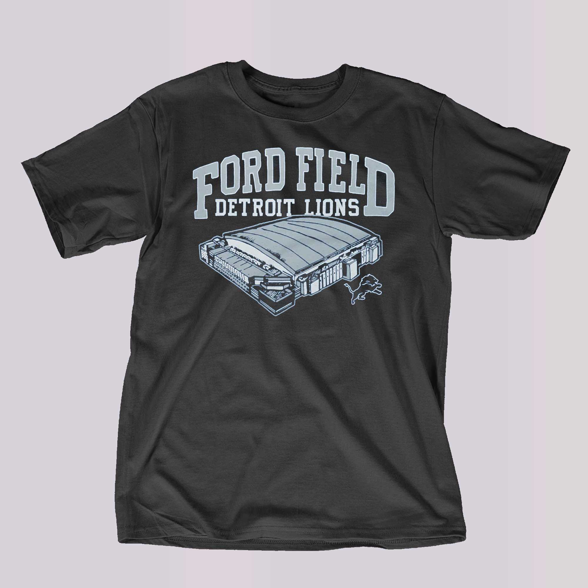 Detroit Lions Ford Field Shirt - Shibtee Clothing