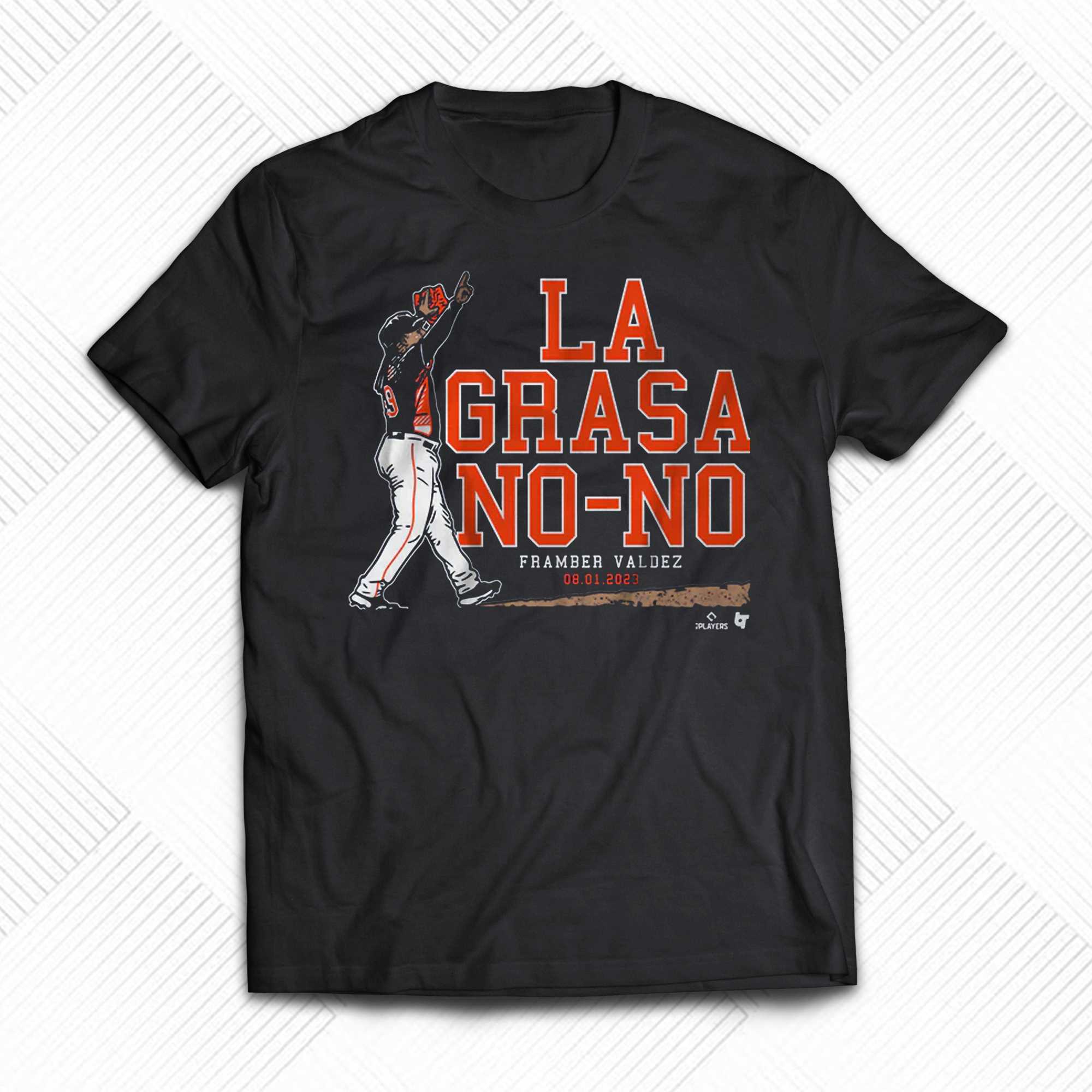 Framber Valdez La Grasa T-shirt - Shibtee Clothing