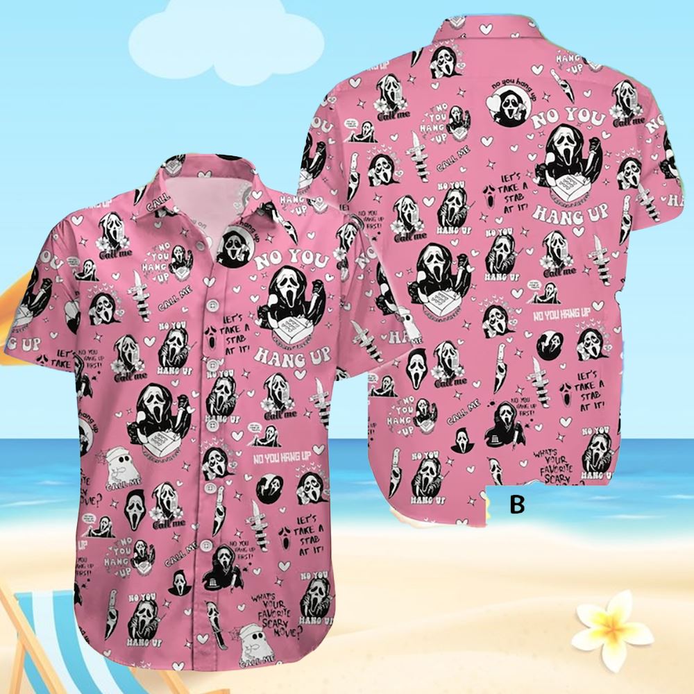 Hello Kitty Pink Hawaii Summer Hawaiian Shirt And Short