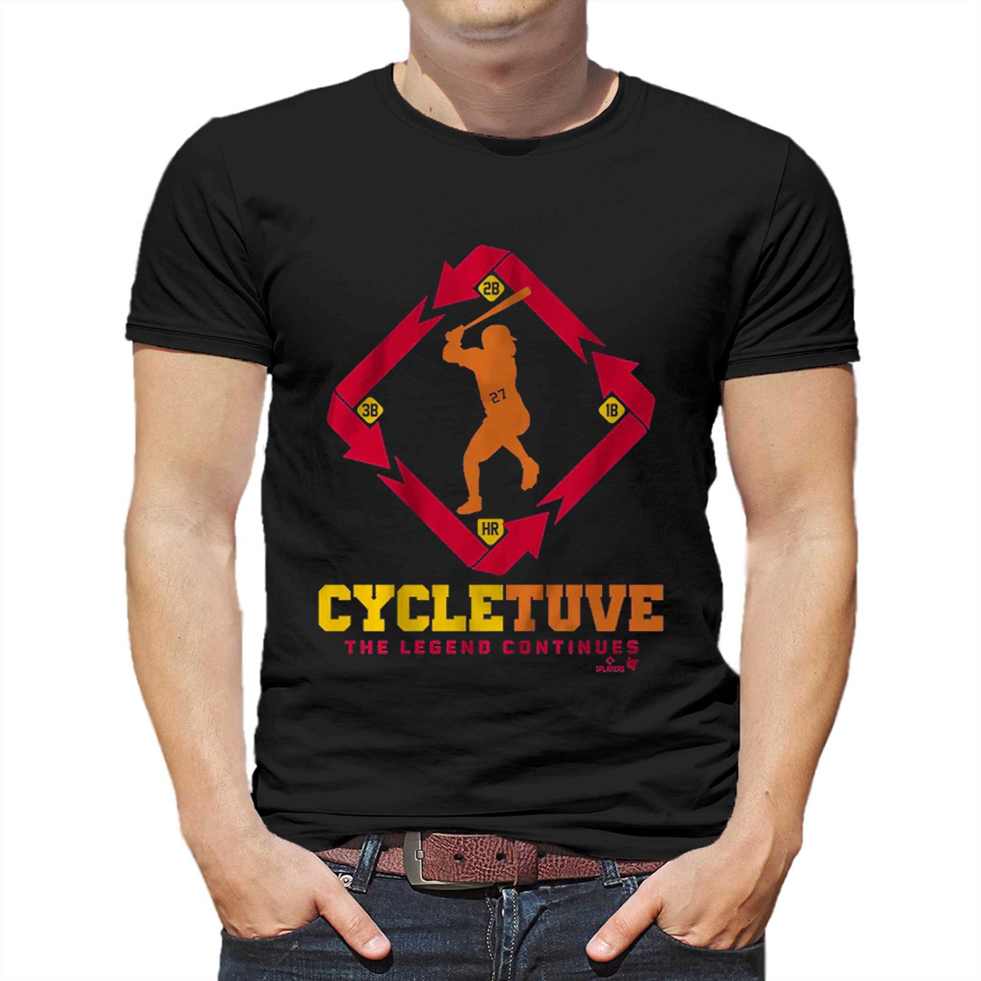 Jose Altuve Cycle Houston T-shirt - Shibtee Clothing