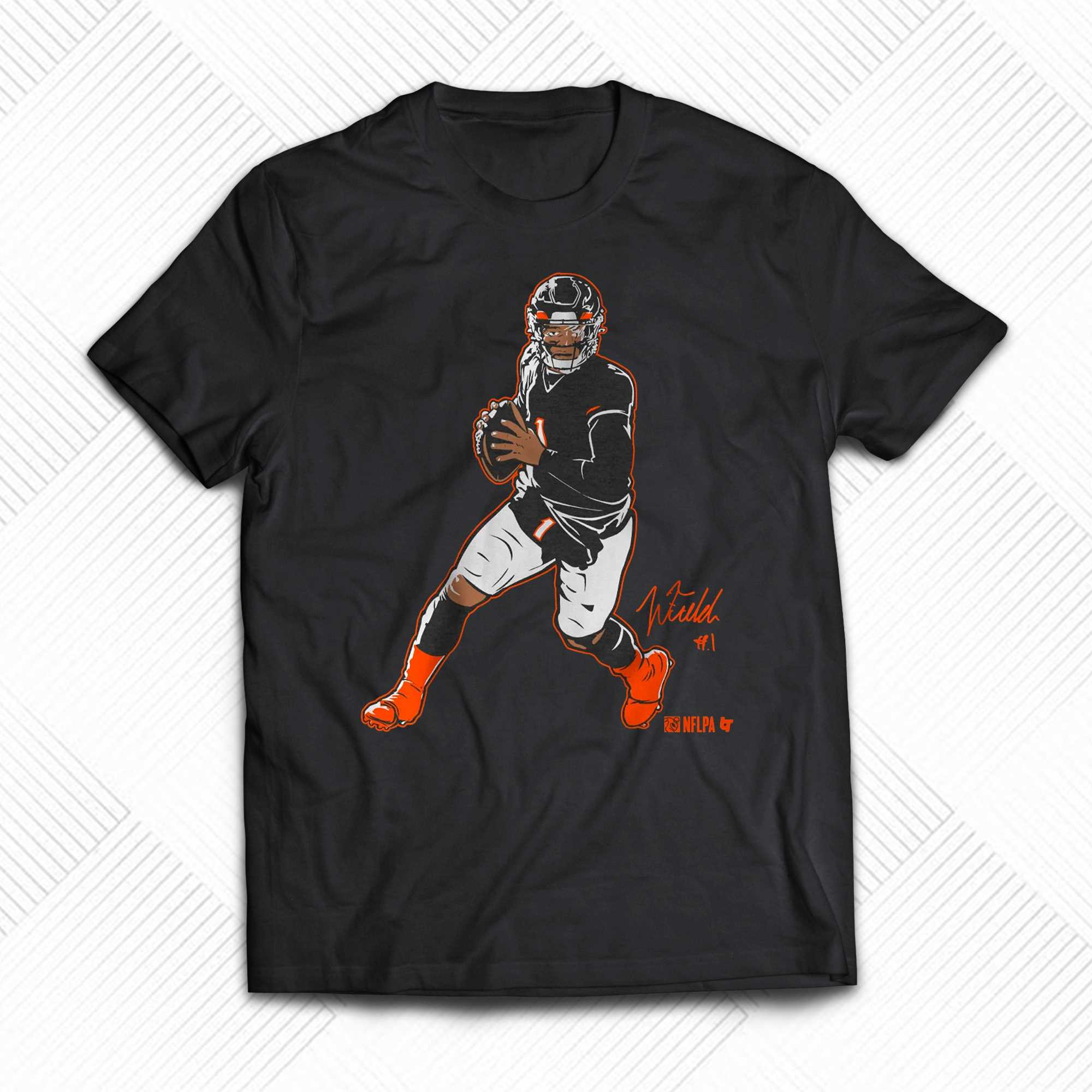 Justin Fields Superstar Pose Shirt - Shibtee Clothing