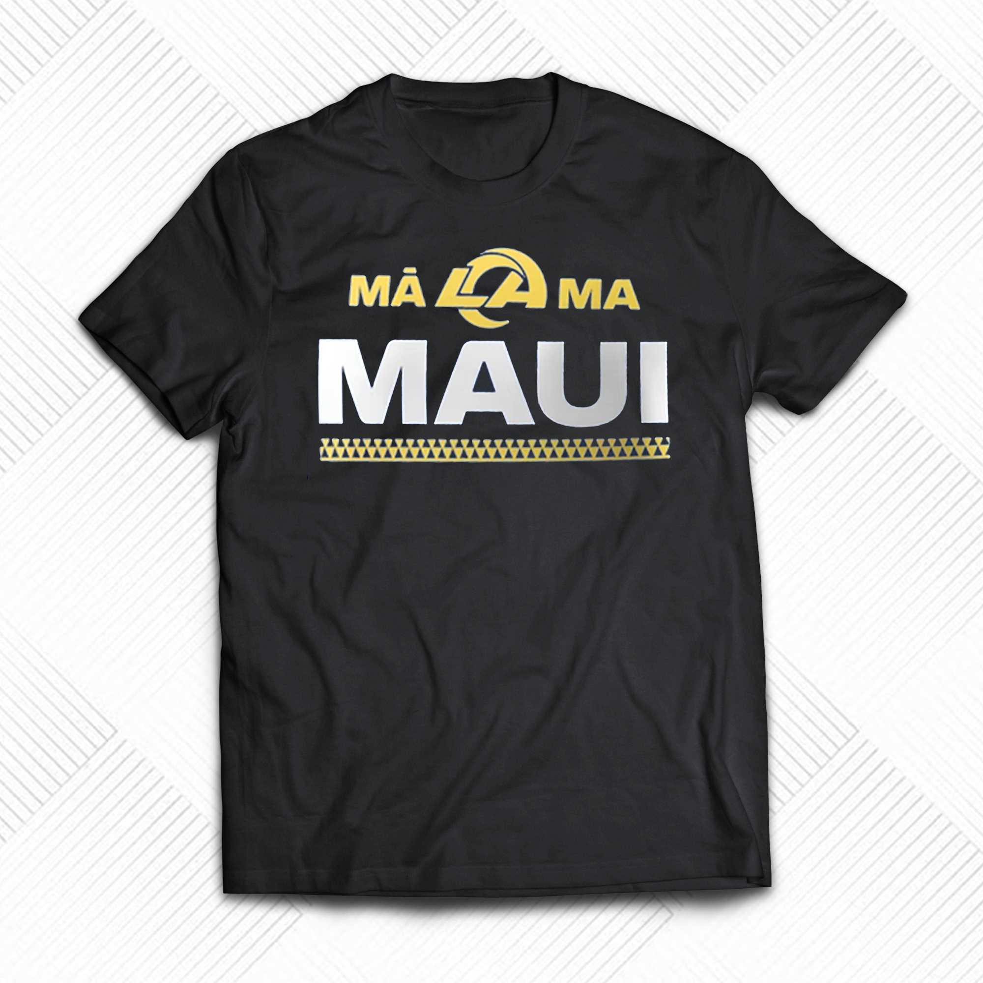 Men's Nike Royal Los Angeles Rams x Maui Relief T-Shirt Size: Small