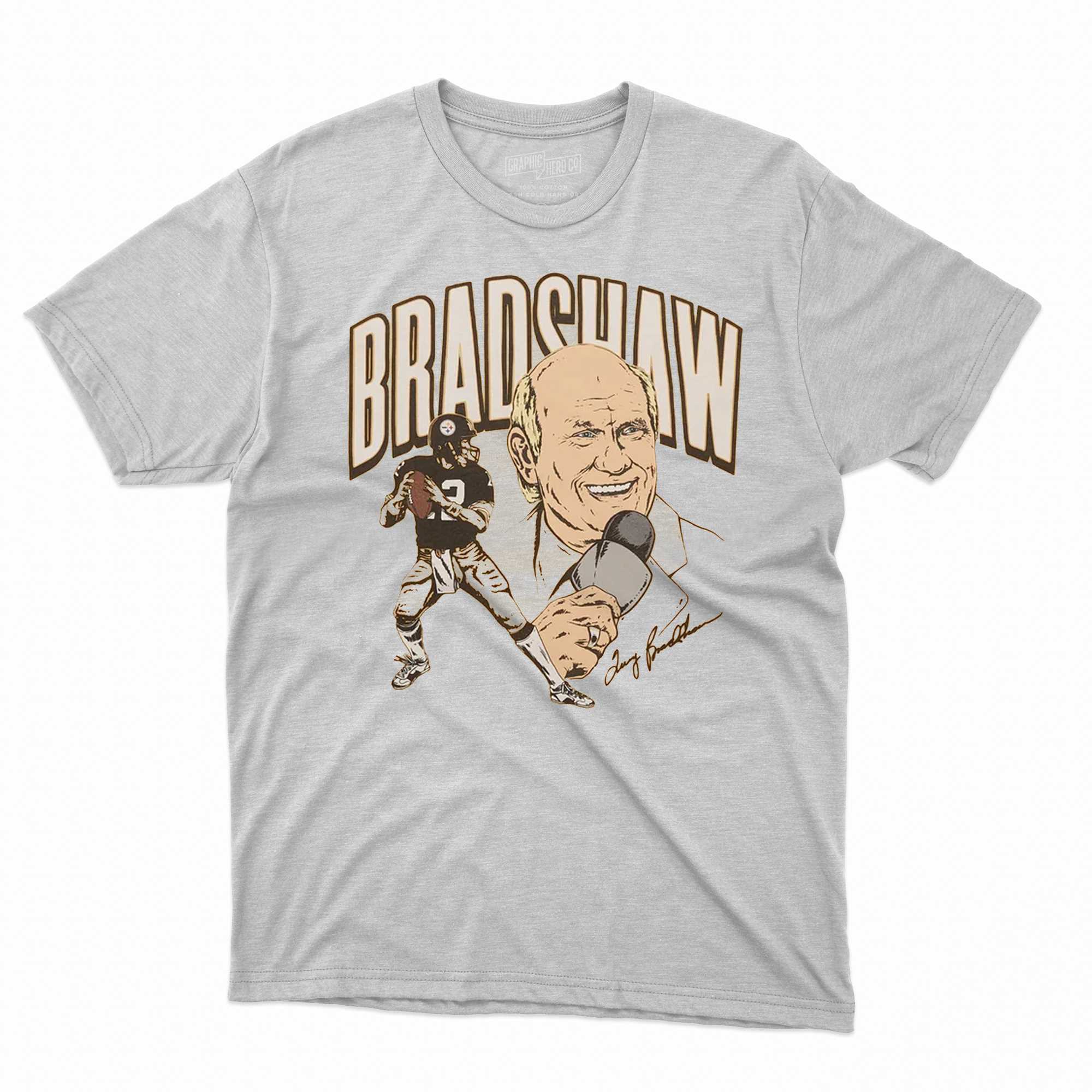 Pittsburgh Steelers Terry Bradshaw Signature Shirt