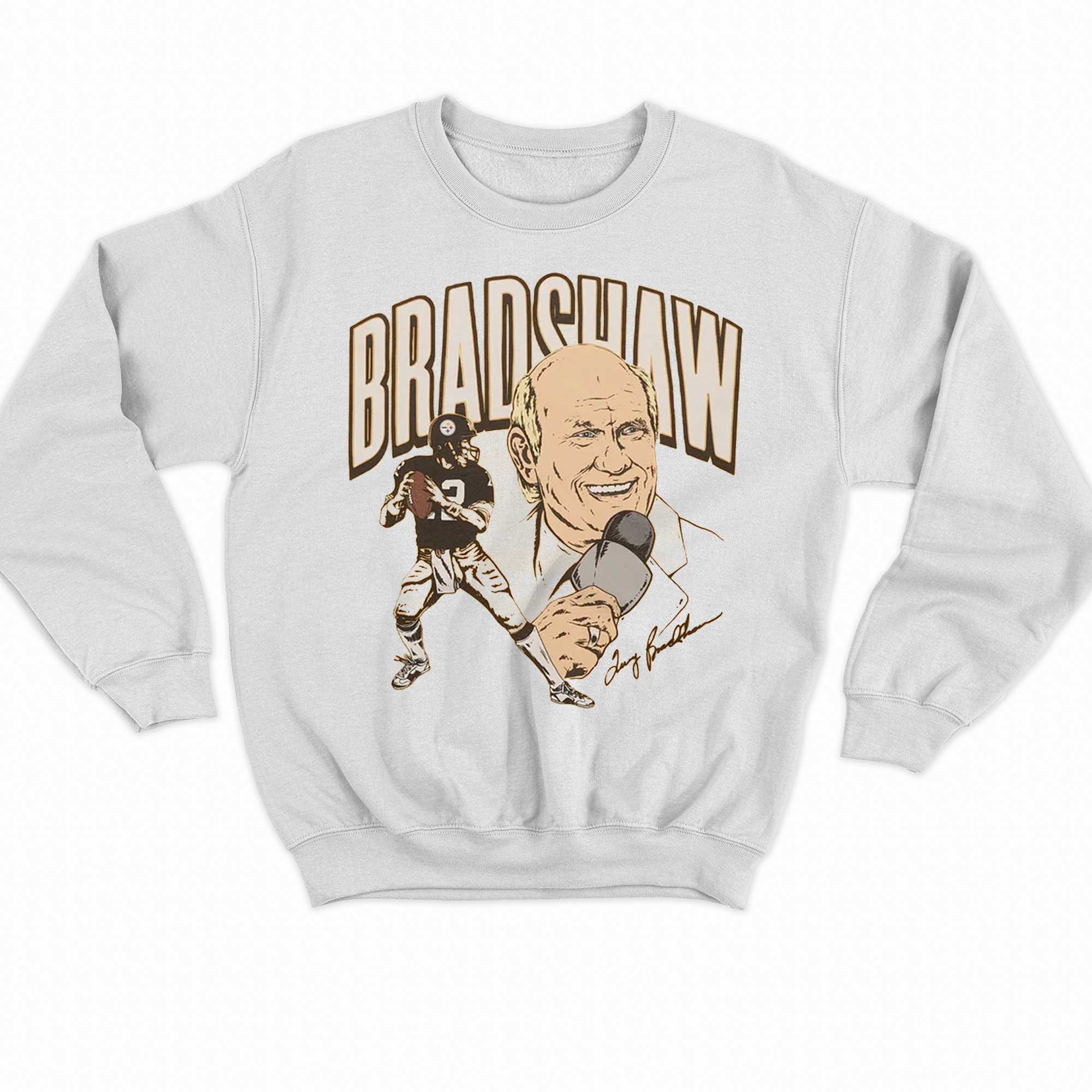 Pittsburgh Steelers Terry Bradshaw Signature Shirt