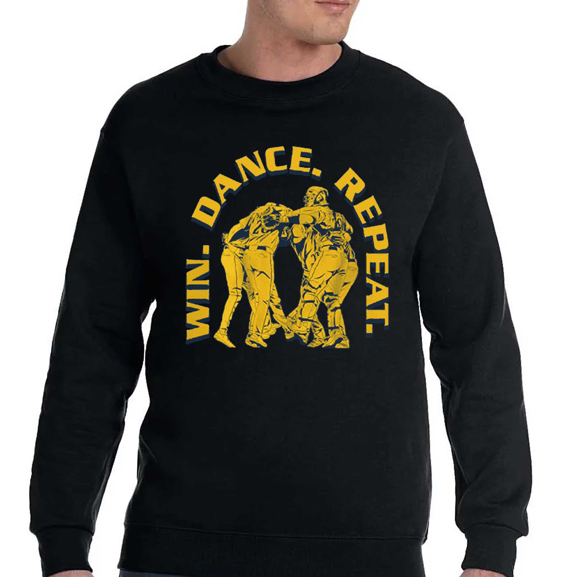 Seattle Mariners Win Dance Repeat t shirt, Custom prints store