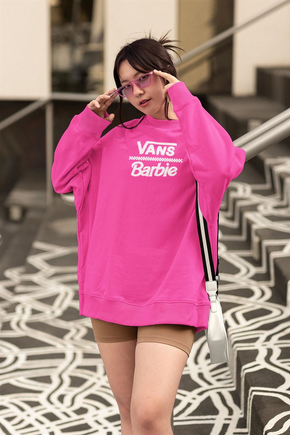 Vans Barbie Pink Sweatshirt Shibtee