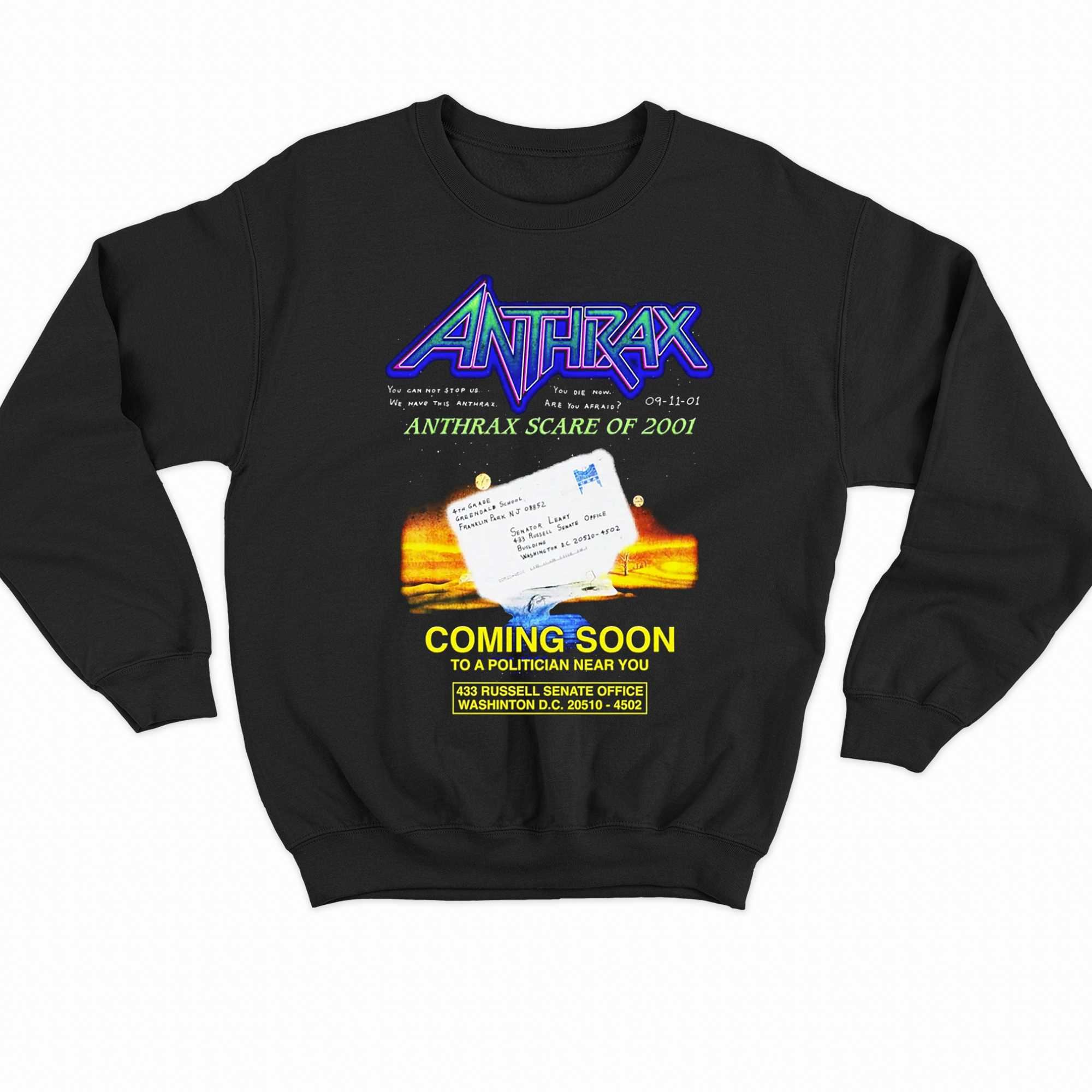 Anthrax Scare Of 2001 Shirt 