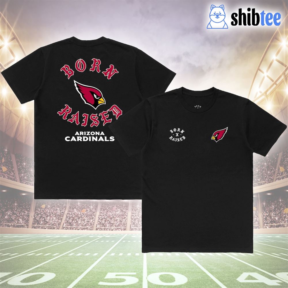 Arizona Cardinals Born X Raised Unisex T-shirt - Shibtee Clothing
