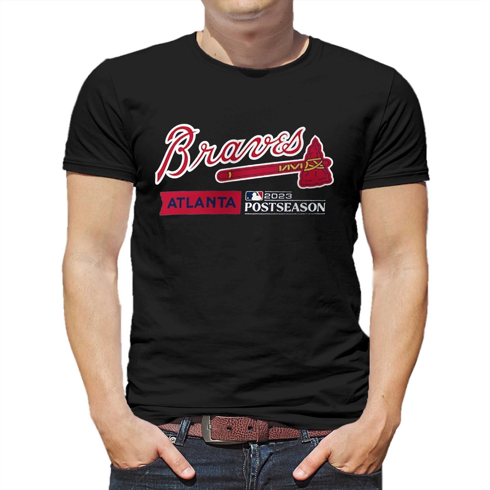 Atlanta Braves Nike 2023 Postseason Legend Performance T Shirt