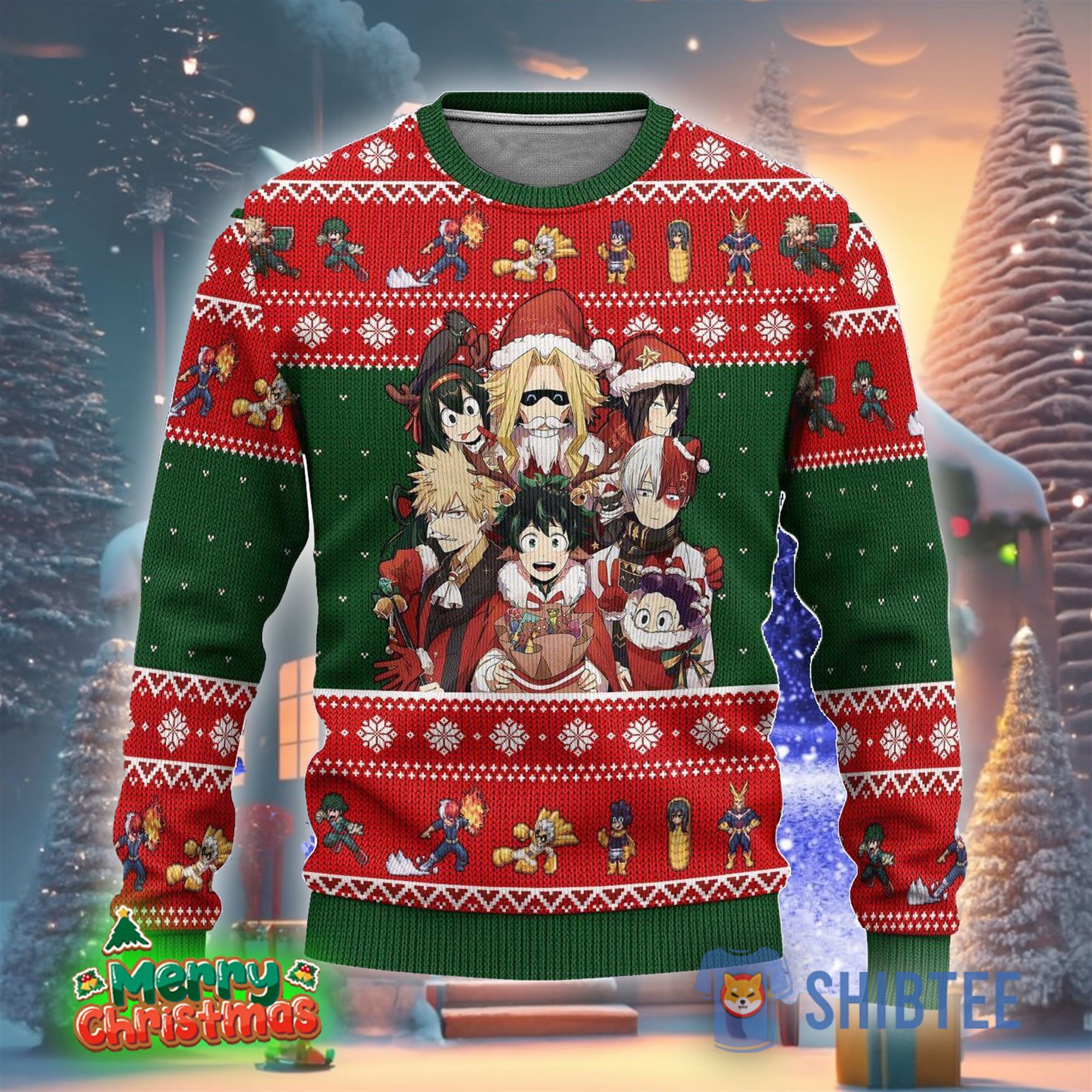 Boa Hancock One Piece Anime Xmas Women Mens Ugly Christmas Sweater -  Shibtee Clothing