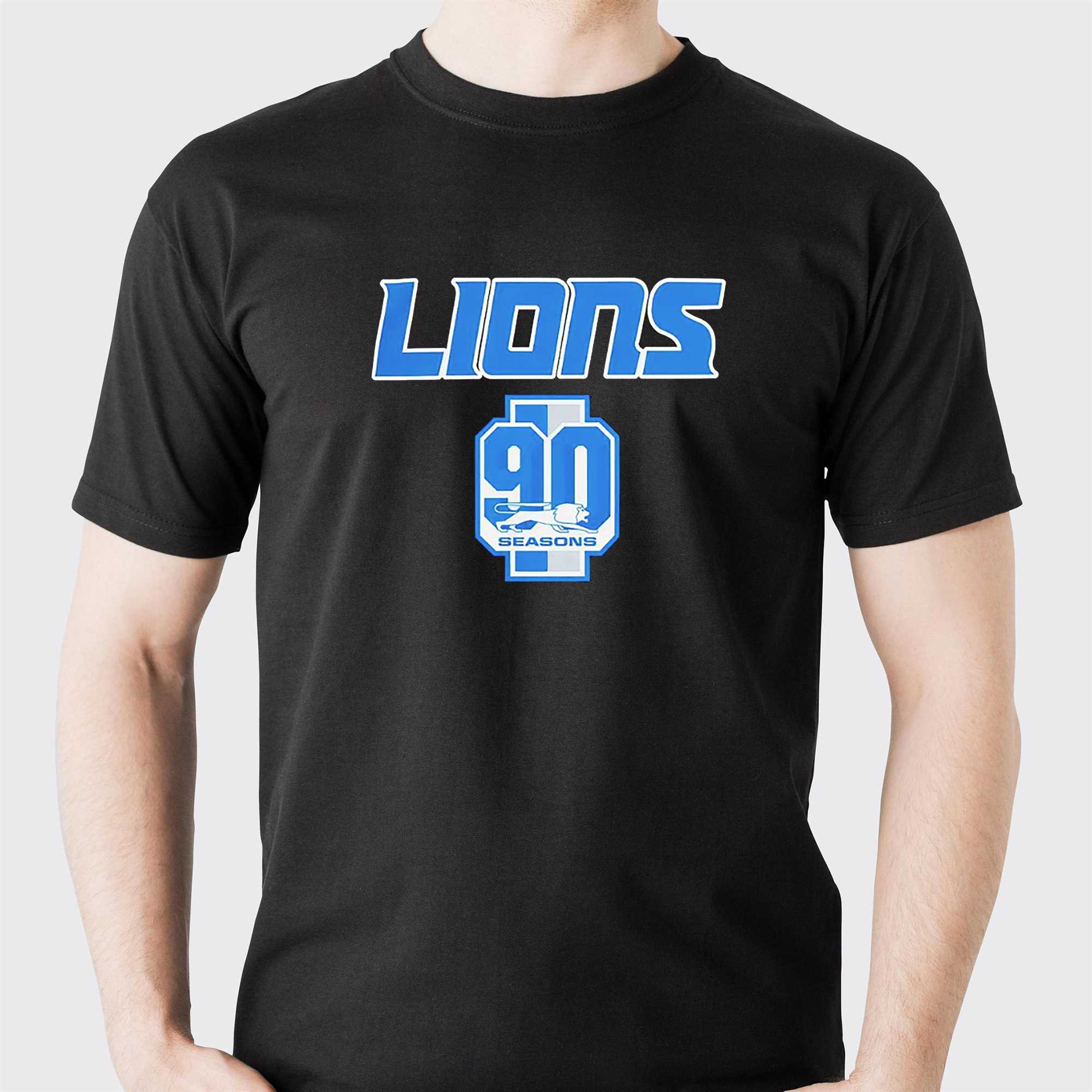 Detroit Lions Celebrate 90th Season Shirt - Shibtee Clothing