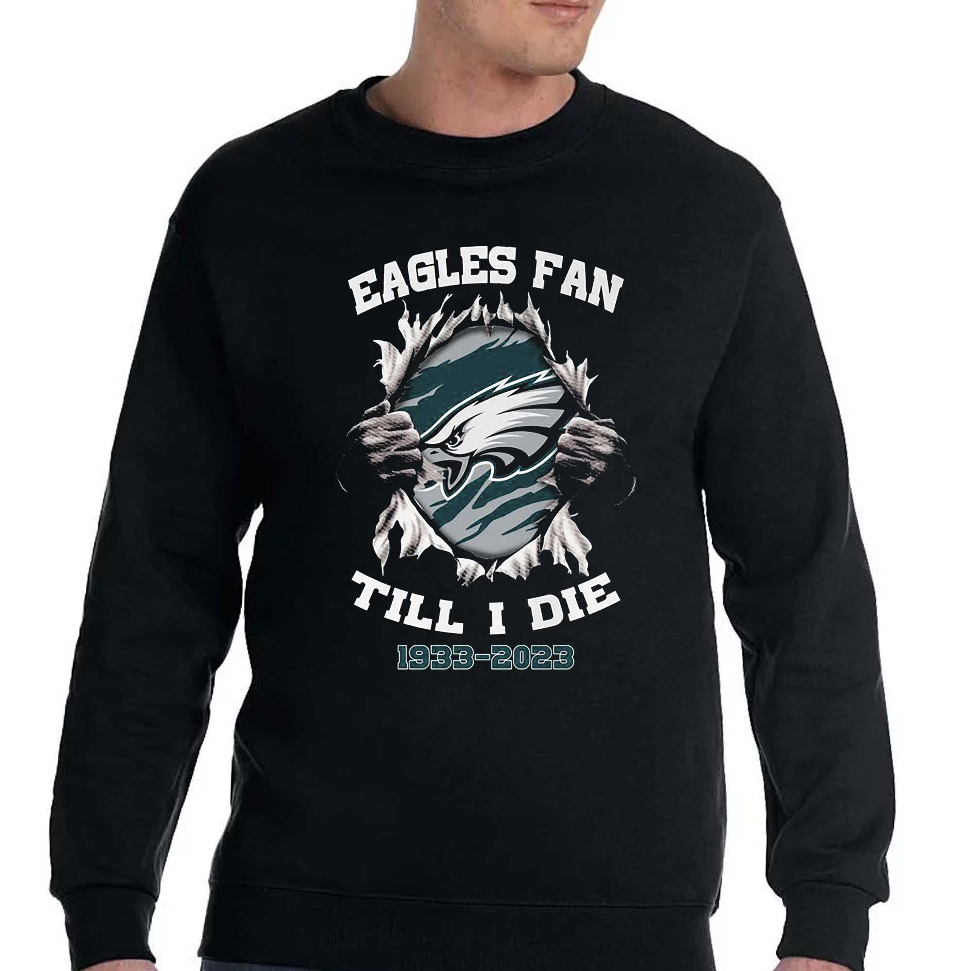 Philadelphia Eagles Fan Till I Die - T-Shirt