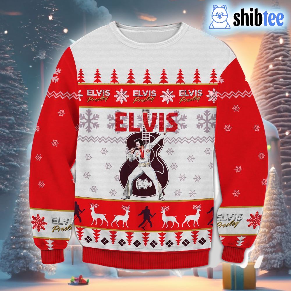 Elvis hotsell xmas jumper