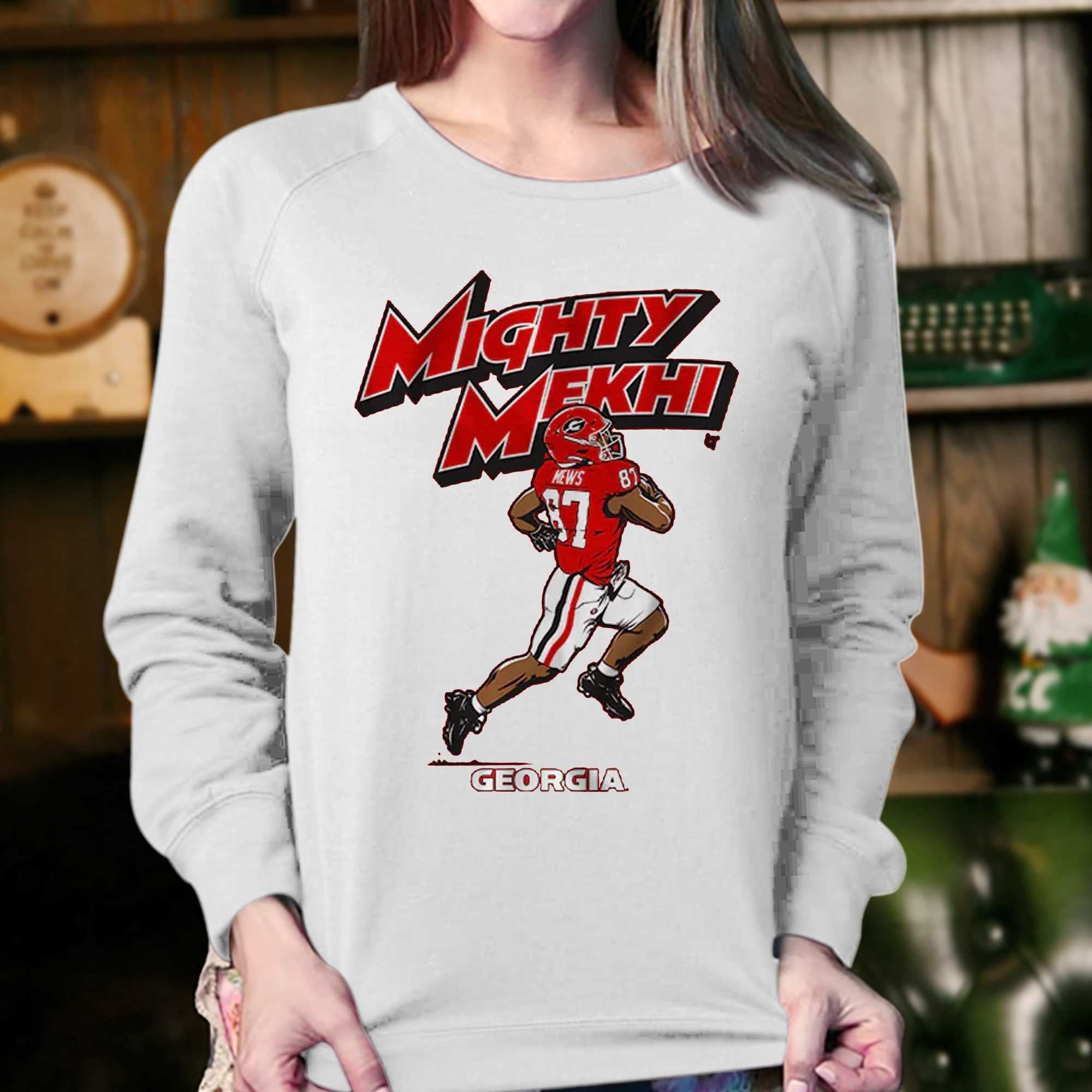 Georgia Football Mighty Mekhi Mews Shirt 